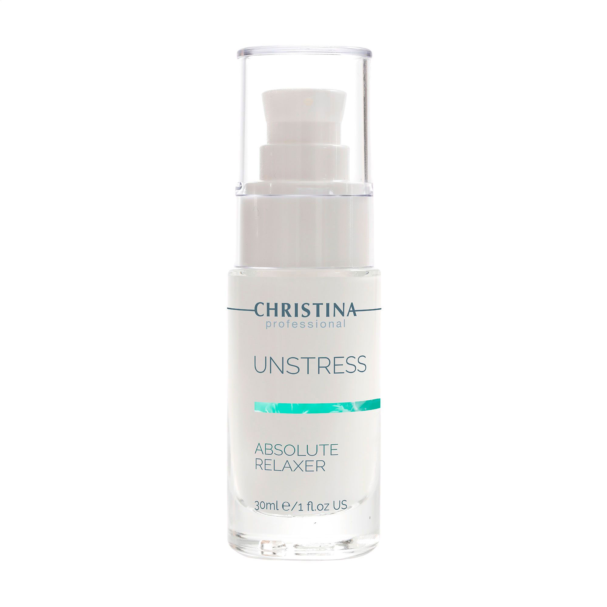 Розгладжувальна сироватка для обличчя Christina Unstress Absolute Relaxer проти зморщок, 30 мл