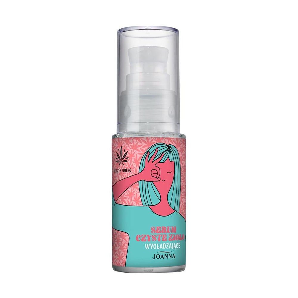 Розгладжувальна сироватка для волосся Joanna Nice Weed Hair Serum Чисті трави, 30 мл