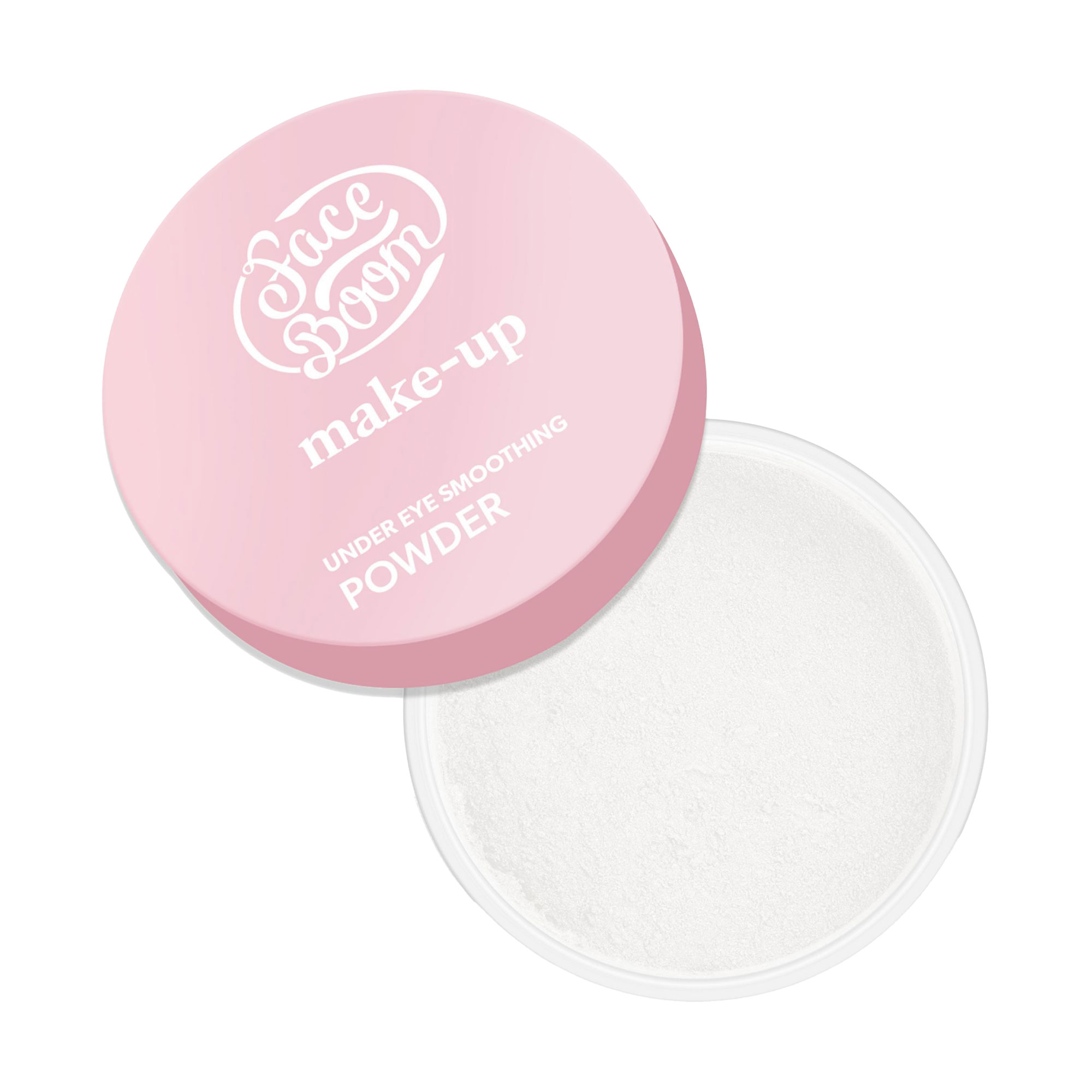 Розгладжувальна та освітлювальна пудра для шкіри навколо очей Face Boom Make-Up Eye Smoothing Powder, 4.5 г