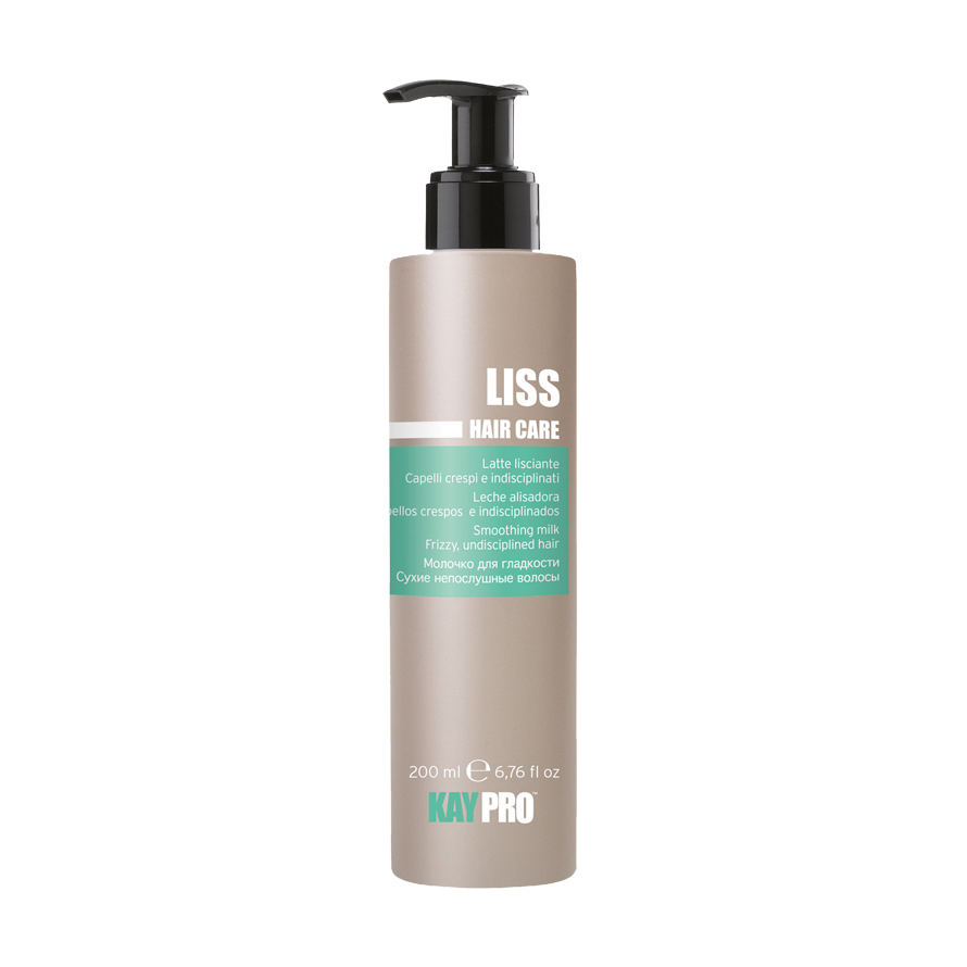 Розгладжувальне молочко KayPro Hair Care Liss Milk для сухого та неслухняного волосся, 200 мл