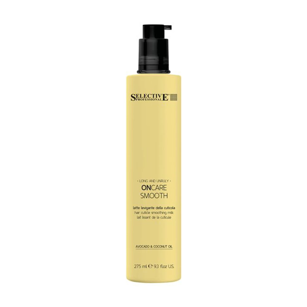 Розгладжувальне молочко Selective Professional OnCare Smooth Hair Cuticle Smoothing Milk для довгого та неслухняного волосся, 275 мл