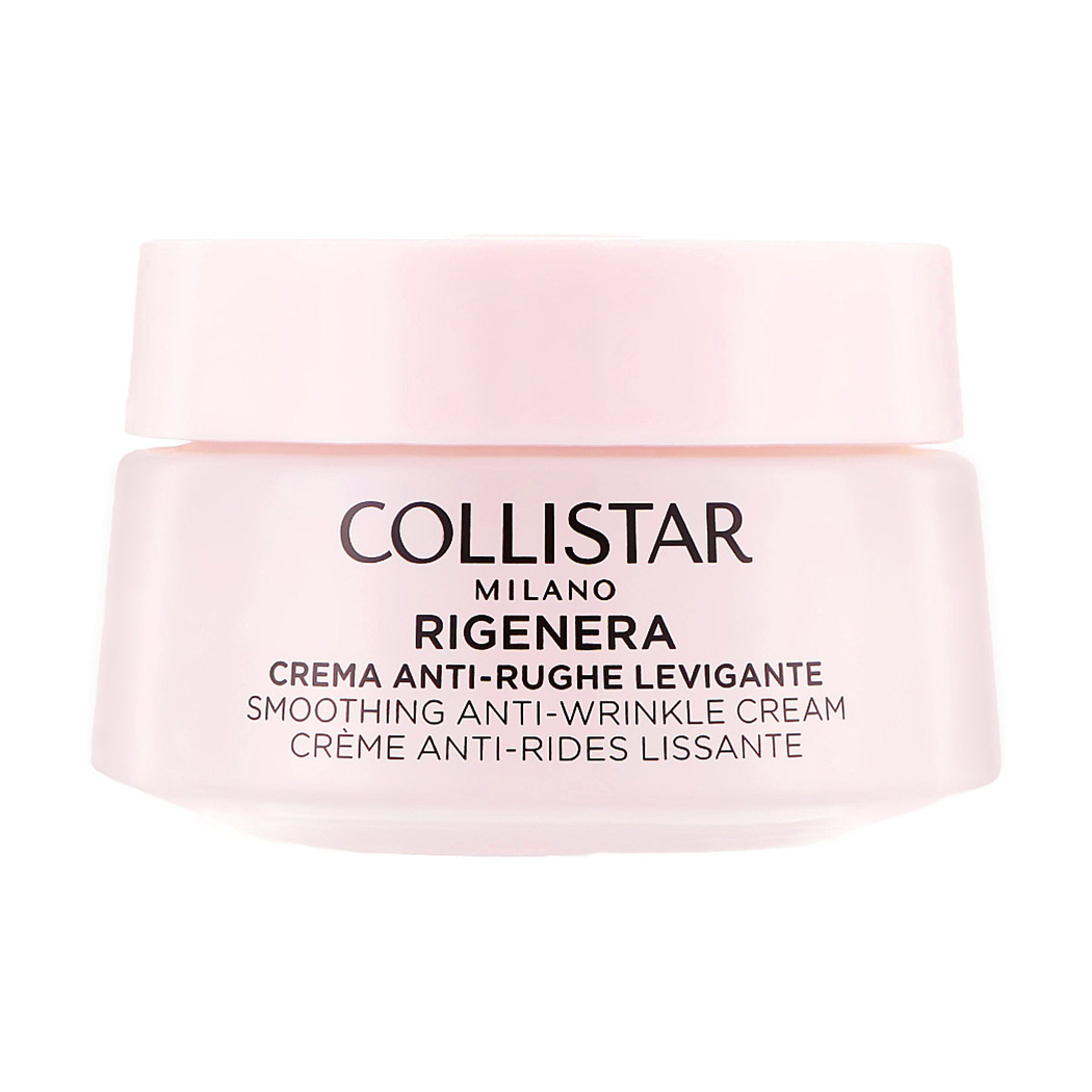 Розгладжувальний крем для обличчя та шиї Collistar Rigenera Smoothing Anti-Wrinkle Cream Face And Neck проти зморщок, 50 мл