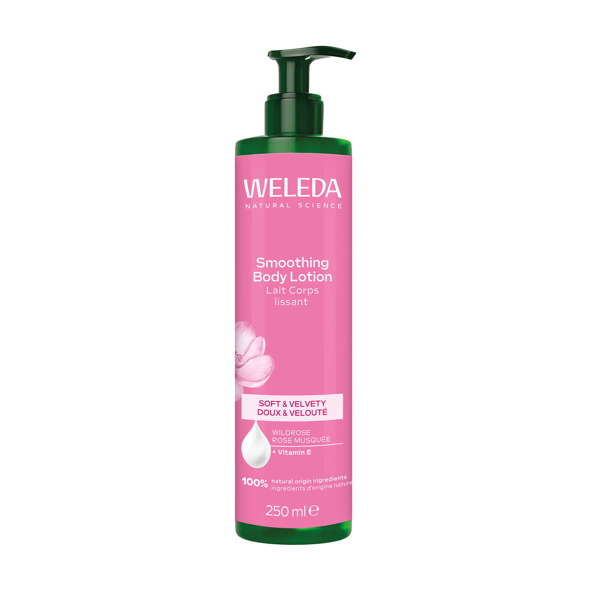 Розгладжувальний лосьйон для тіла Weleda Smoothing Body Lotion Дика троянда, 250 мл