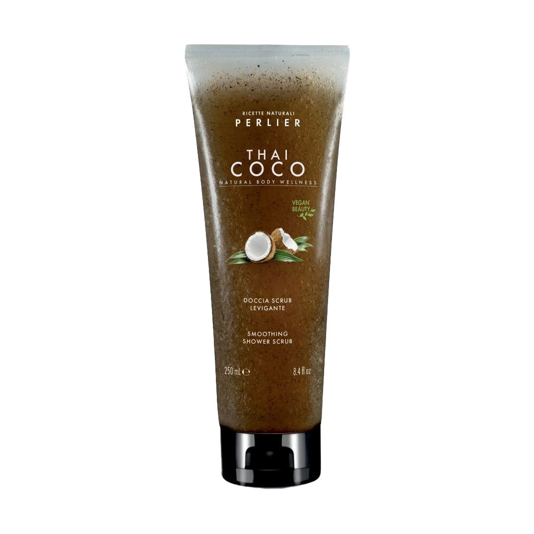 Розгладжувальний скраб для душу Perlier Thai Coco Smoothing Shower Scrub, 250 мл