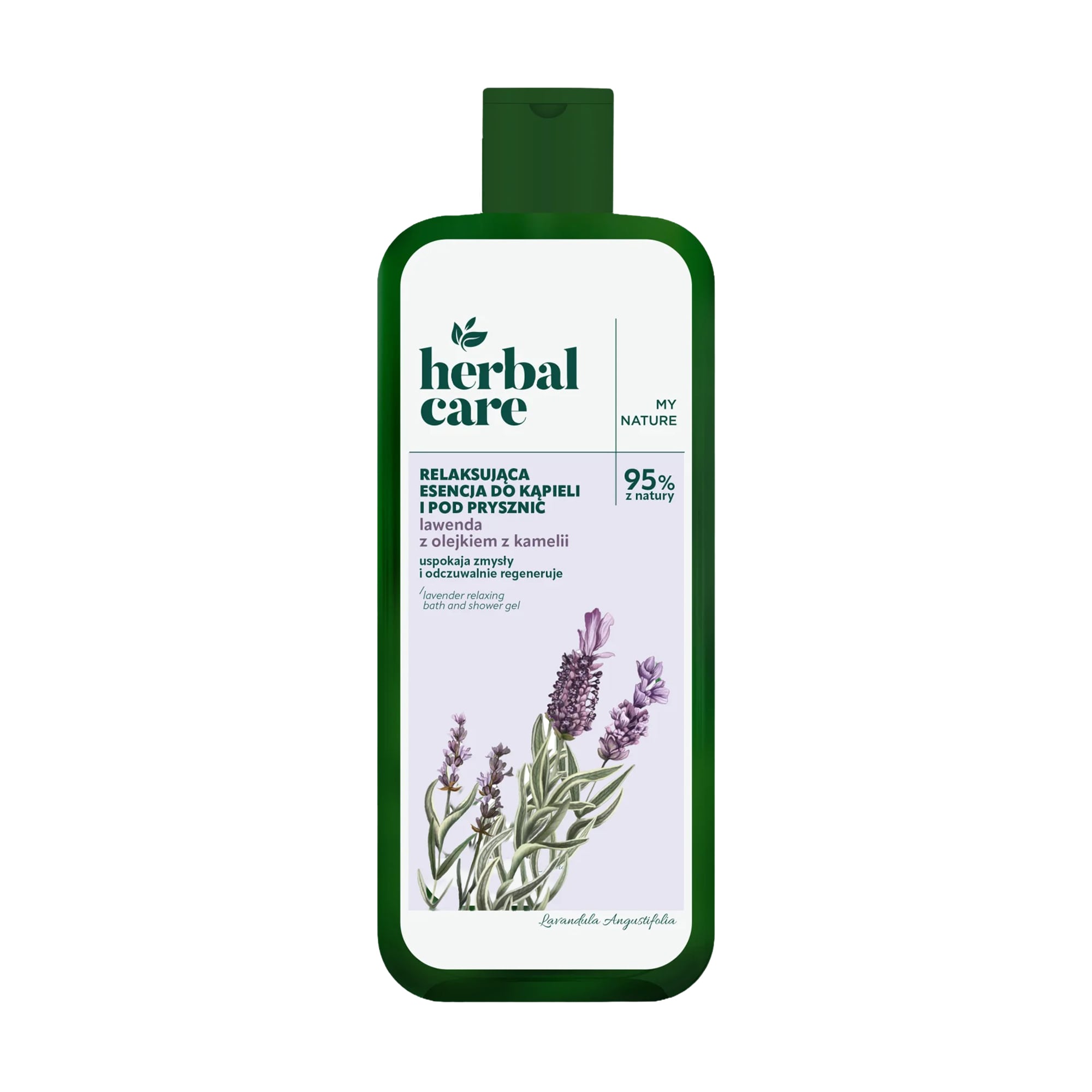 Розслаблювальний гель для душу Farmona Herbal Care з лавандою та олією камелії, 400 мл