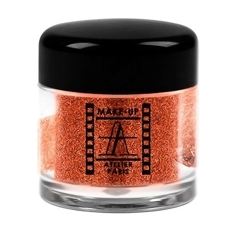 Розсипчаста перламутрова пудра для повік Make-Up Atelier Paris Pearl Powder PP42 Warm Copper, 4 г