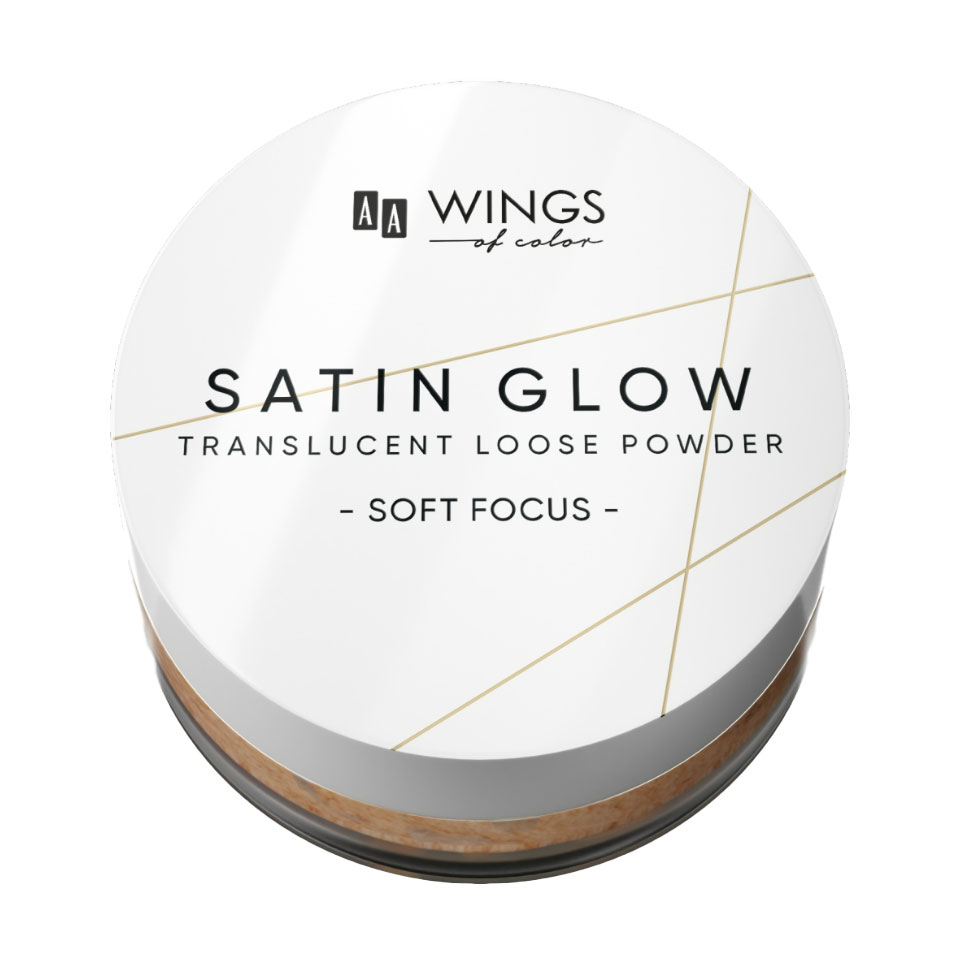Розсипчаста пудра для обличчя AA Wings of Color Satin Glow Translucent Loose Powder, Soft Focus, 3.5 г