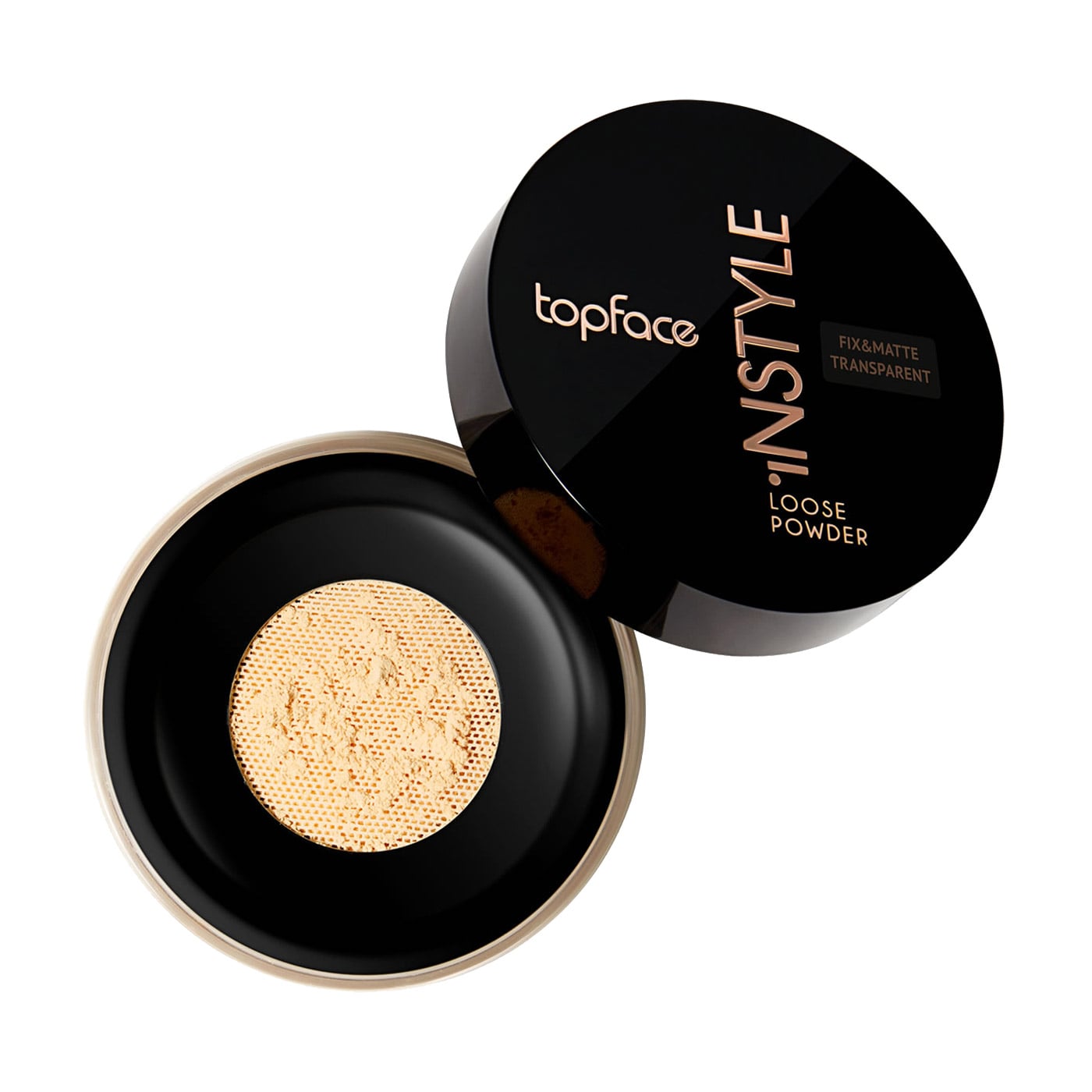 Розсипчаста пудра для обличчя TopFace Instyle Perfective Loose Powder, 104 Banana Smart Shade, 10 г