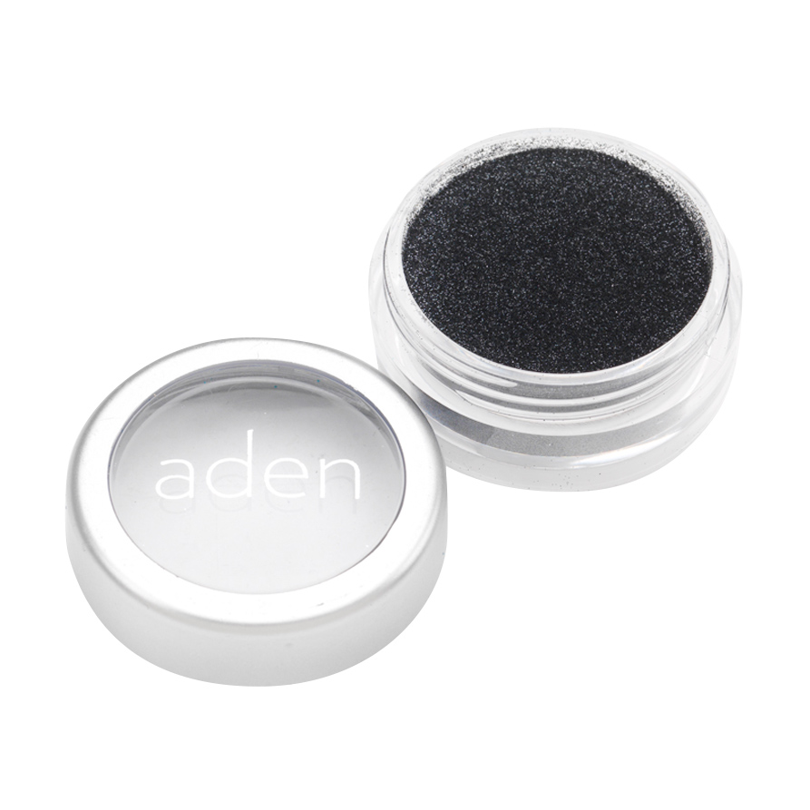 Розсипчастий глітер для обличчя Aden Glitter Powder 28 Black, 5 г