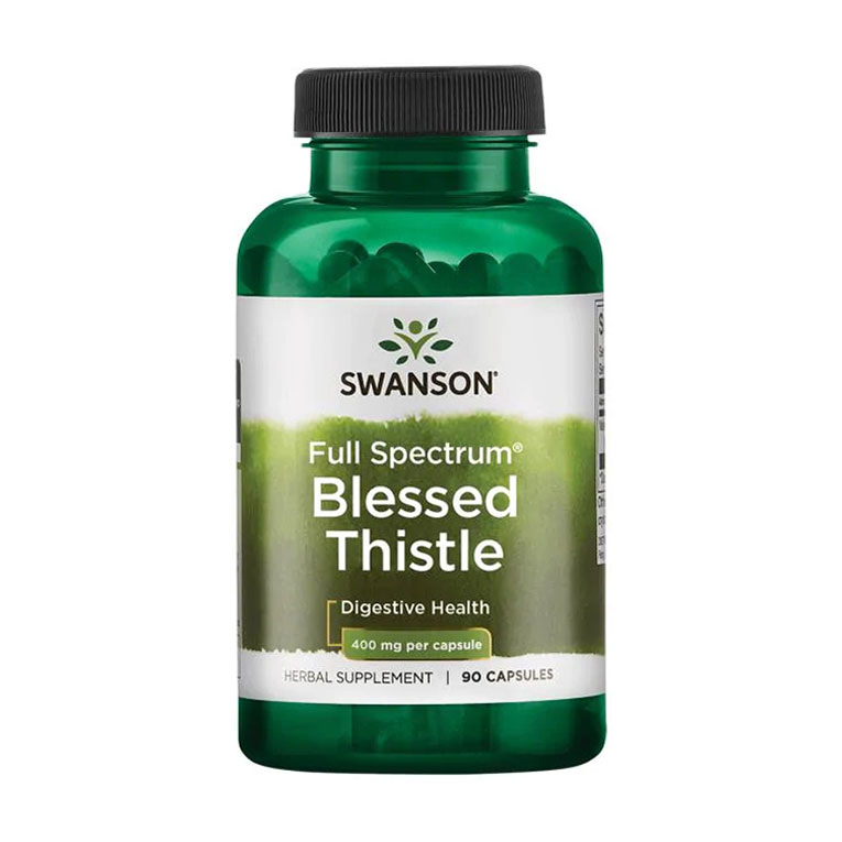 Розторопша благословенна Swanson Full Spectrum Blessed Thistle 400 мг, 90 капсул