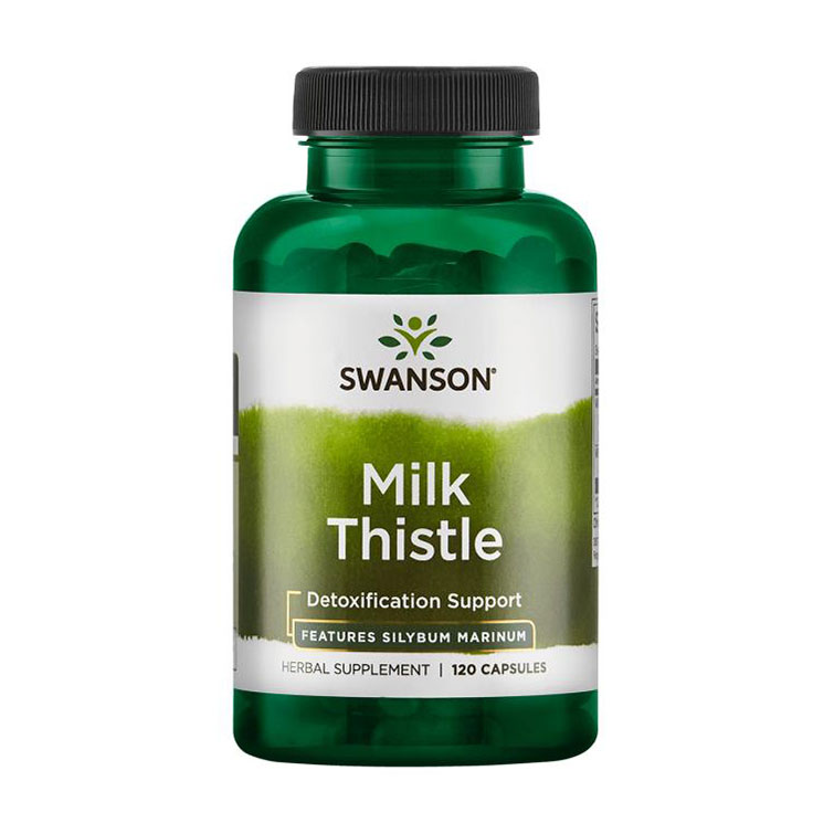 Розторопша плямиста Swanson Milk Thistle 250 мг, 120 капсул
