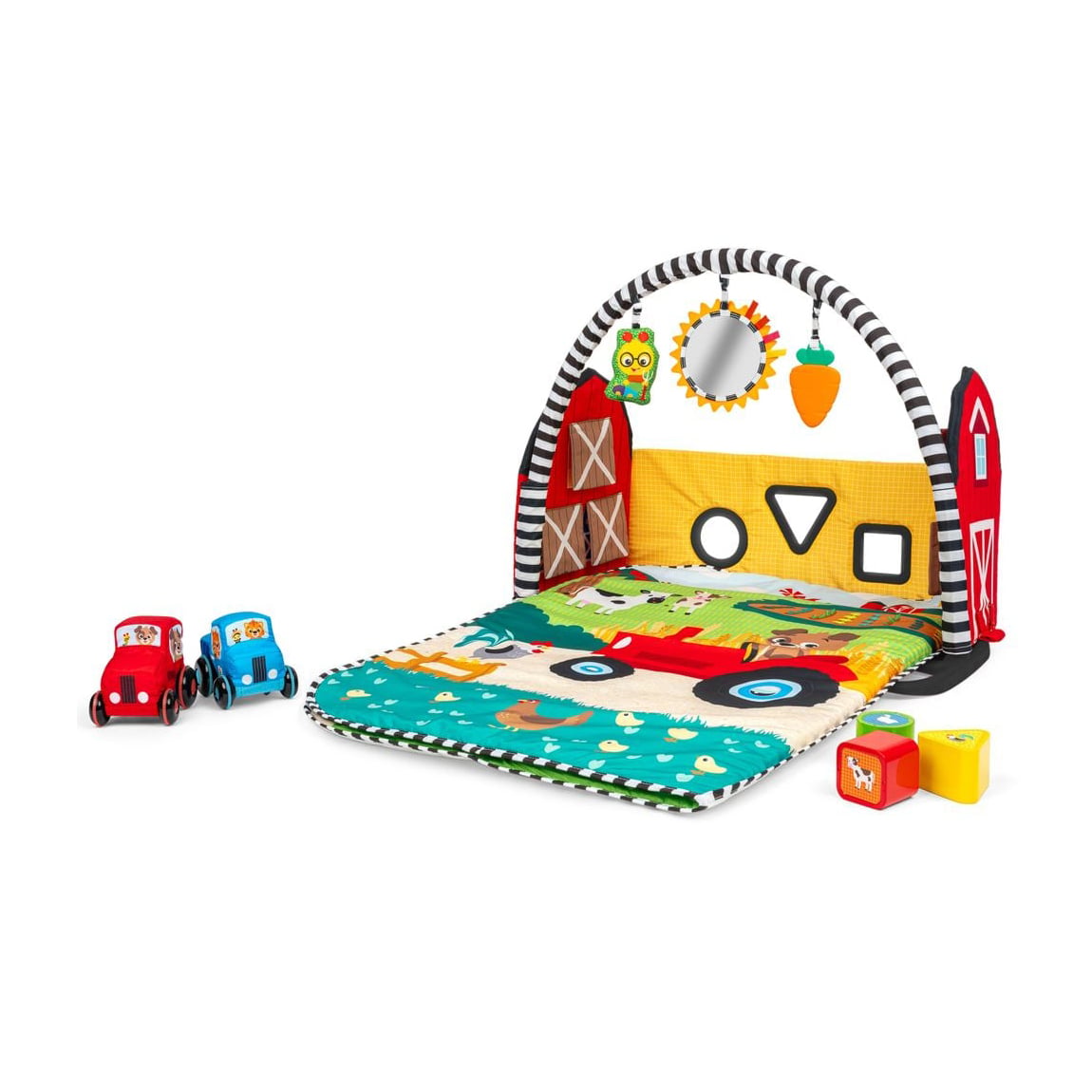 Розвивальний килимок 4 в 1 Baby Einstein Busy Barnyard від народження, 91*122*58 см (17327)
