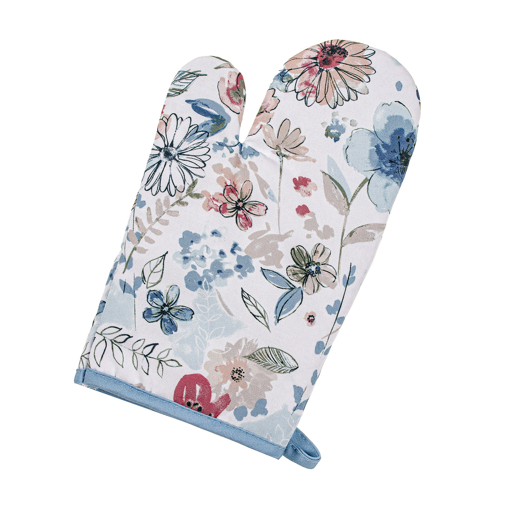 Рукавичка кухонна Home Line Квіти, 17*28 см (182822)