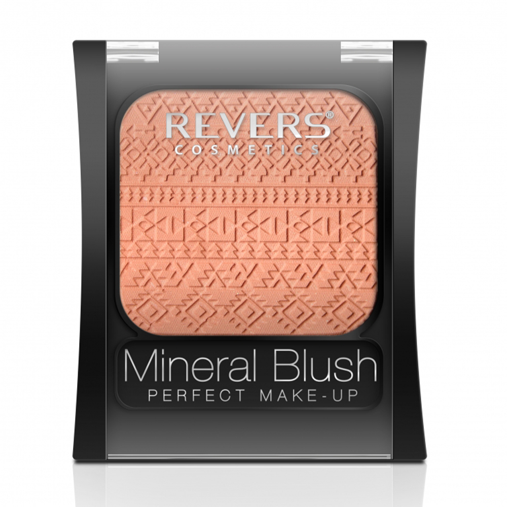 Рум'яна для обличчя Revers Cosmetics Mineral Blush Perfect Make-Up 04, 7.5 г