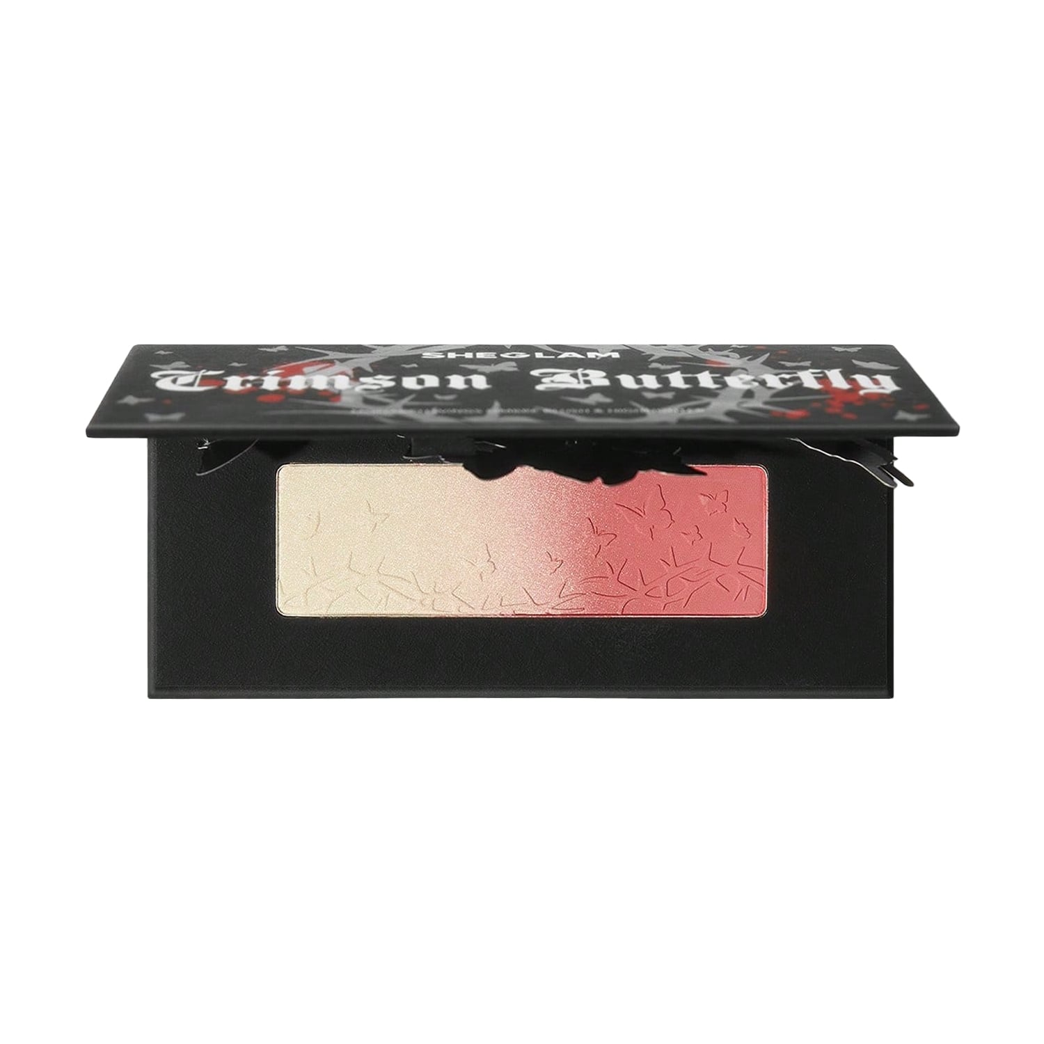 Рум'яна-хайлайтер для обличчя Sheglam Monarch Wings Ombre Blush &amp; Highlighter, Rose Bonbon, 4.8 г