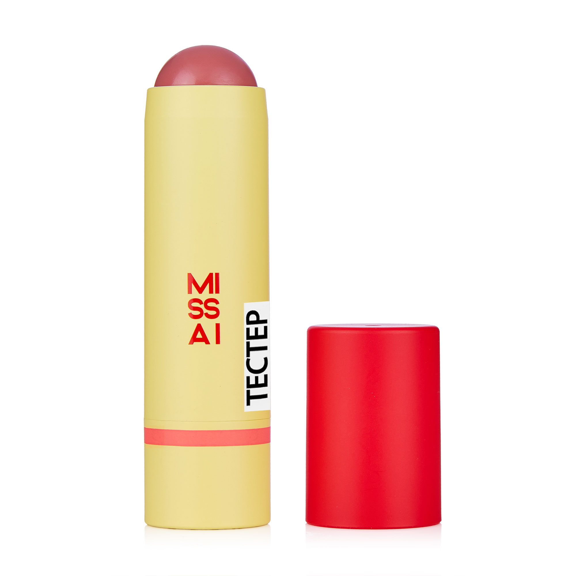 Рум'яна-стік для обличчя Missai Vivid Touch Blush-stick 01, 6 г (Тестер)