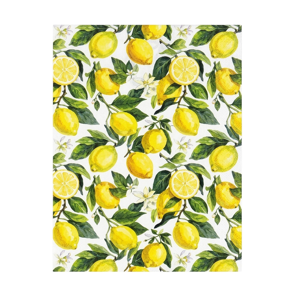 Рушник для кухні Ardesto Sicilian Lemons зелений, 50*68 см (ART16LM)