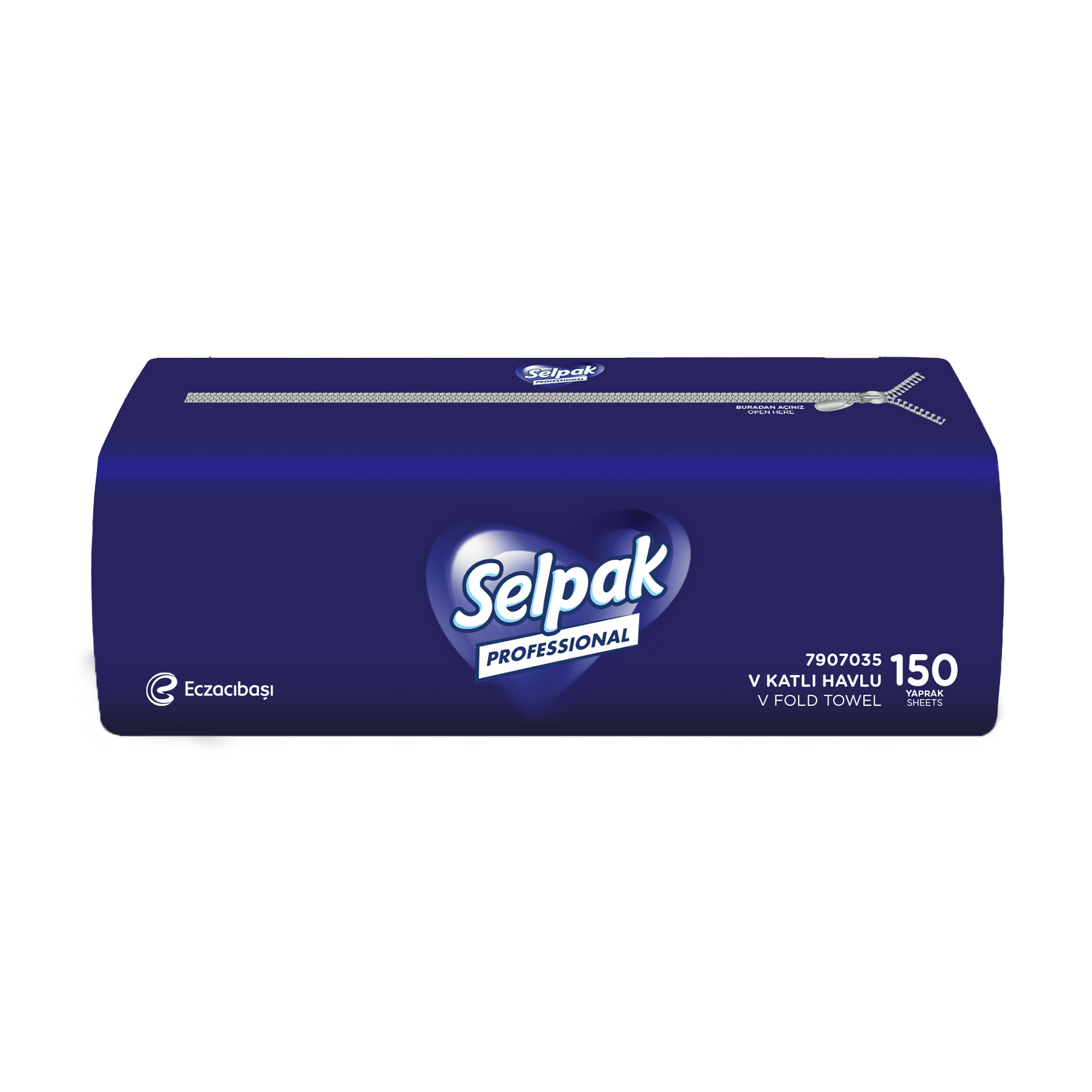 Рушник паперовий Selpak Professional Premium целюлозний, V-складання, 2-х шаровий, 150 шт