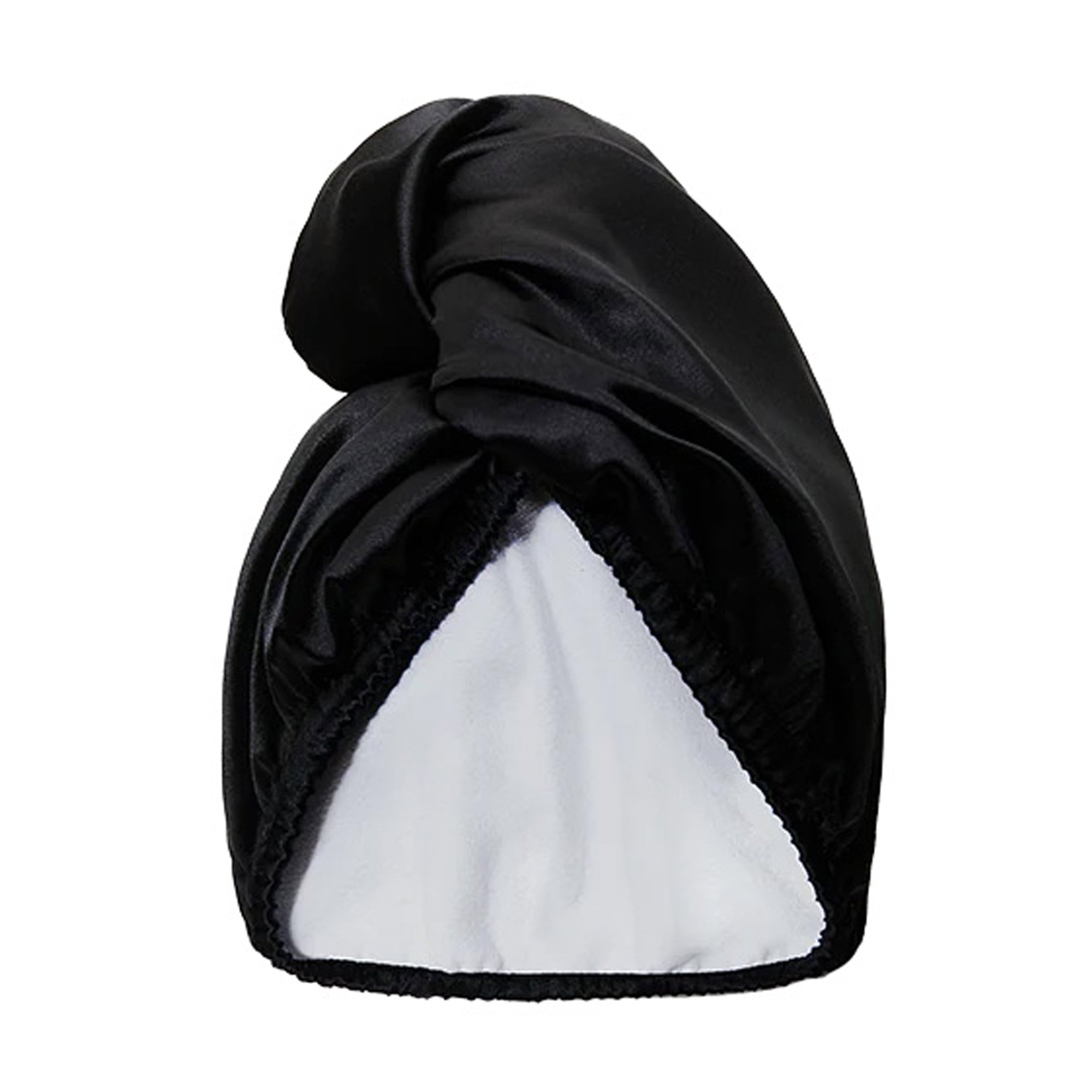 Рушник-тюрбан для волосся Glov Super Absorbent Hair Wrap Satin Black