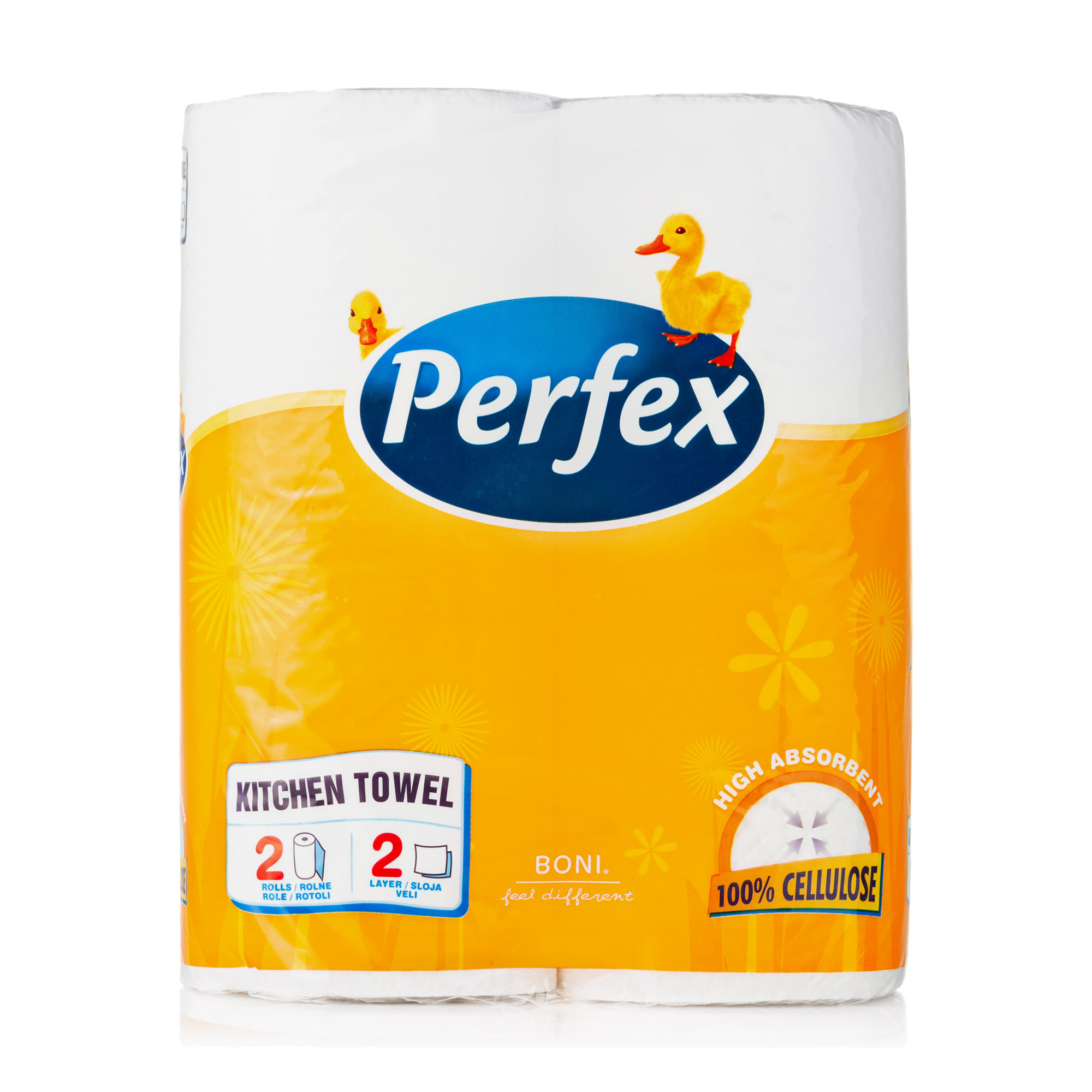 Рушники паперові Boni Perfex 2-х шарові, 2 шт