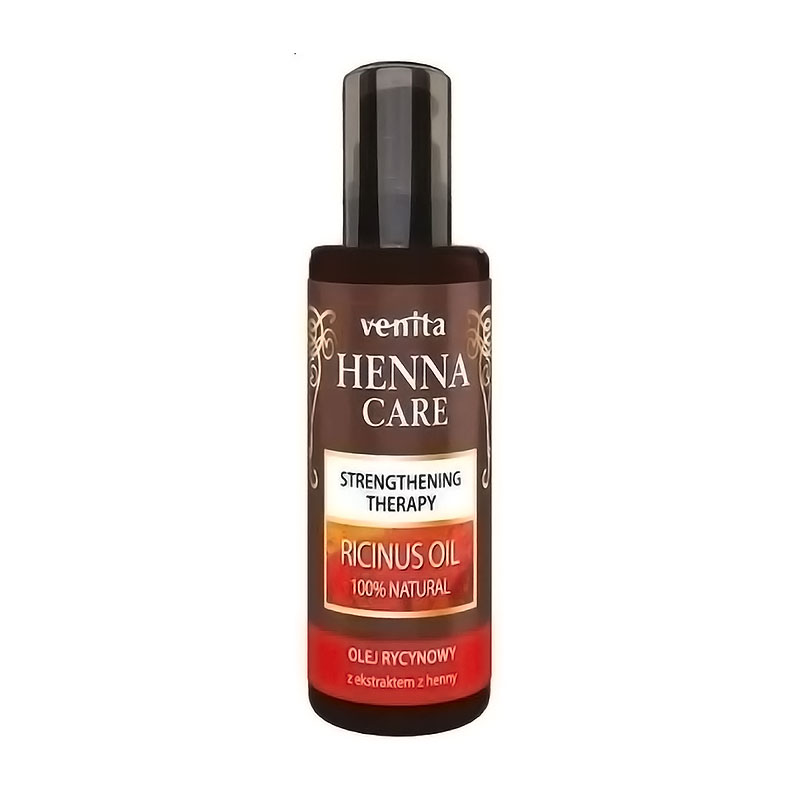 Рицинова олія для волосся, тіла та нігтів Venita Henna Care Ricinus Oil, 50 мл