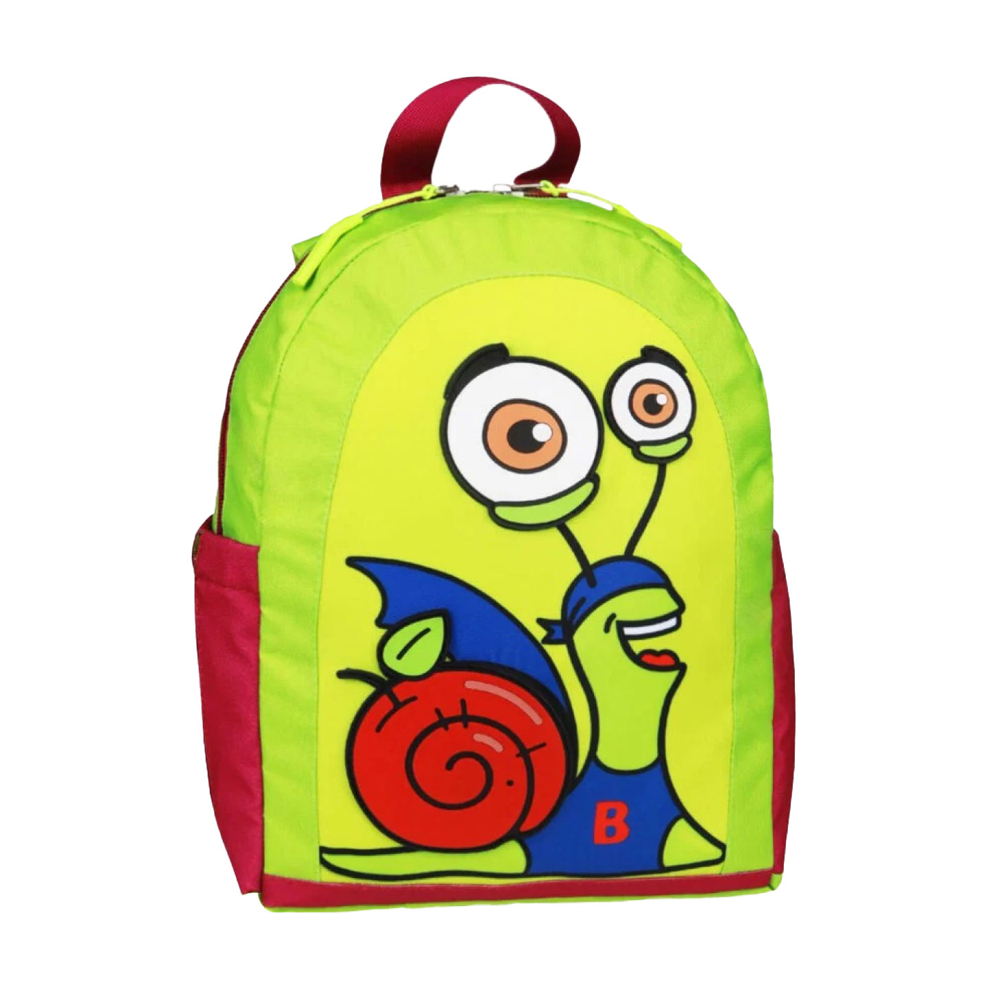 Рюкзак дитячий Bob Snail і Bagland, зелений з фіолетовим, від 3 до 6 років, 32*23*10 см, 8 л