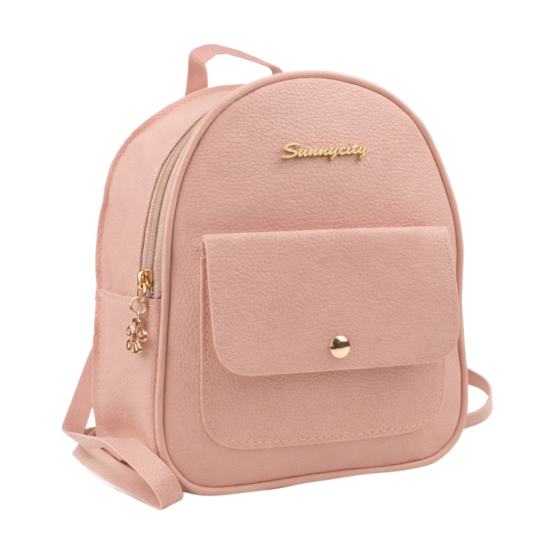 Рюкзак-сумка Cosmo Shop Sunnycity міні, рожевий, 21*8*18.5 см (CS10983P)