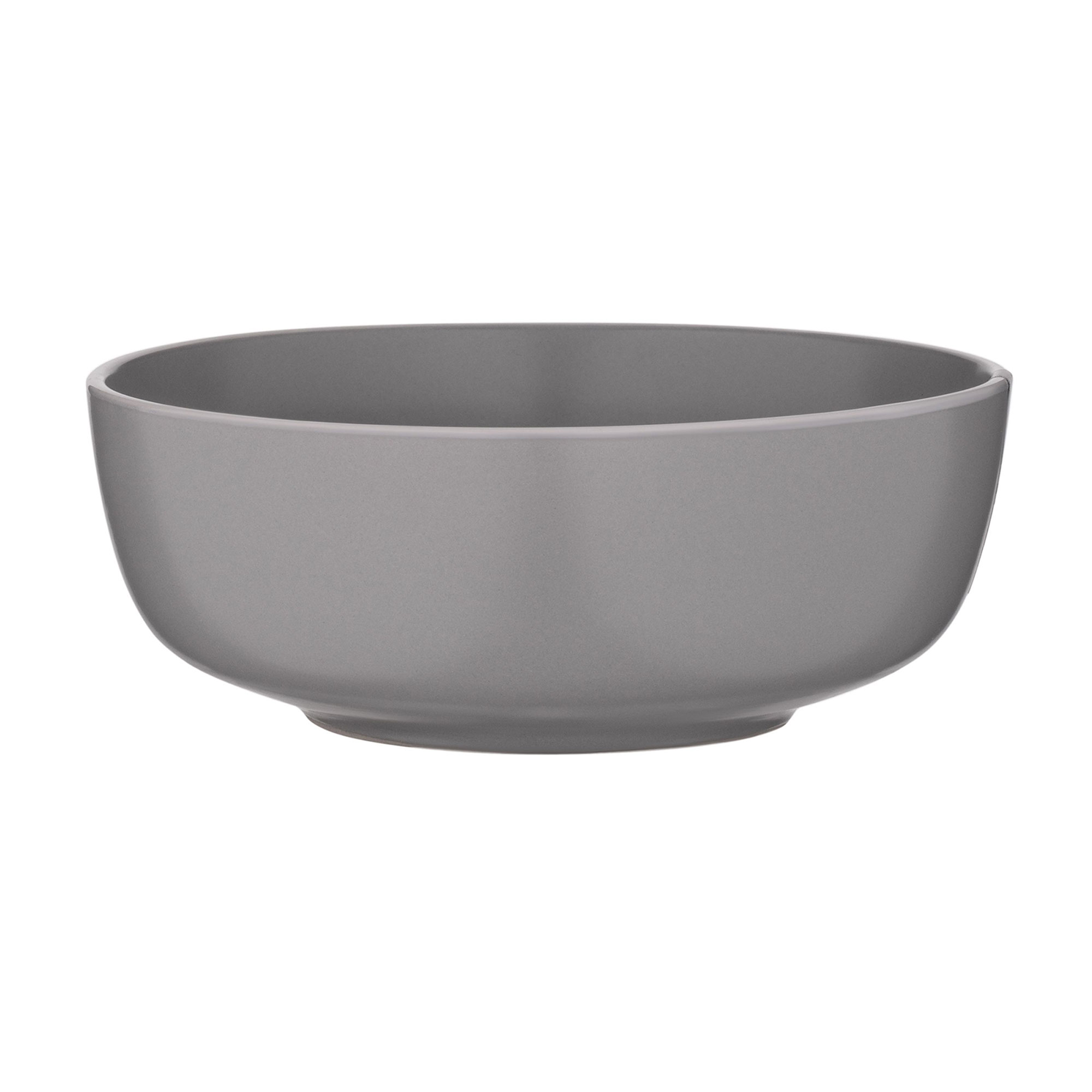 Салатник Ardesto Cremona керамічний, Dusty Grey, 16 см (AR2916GRC)