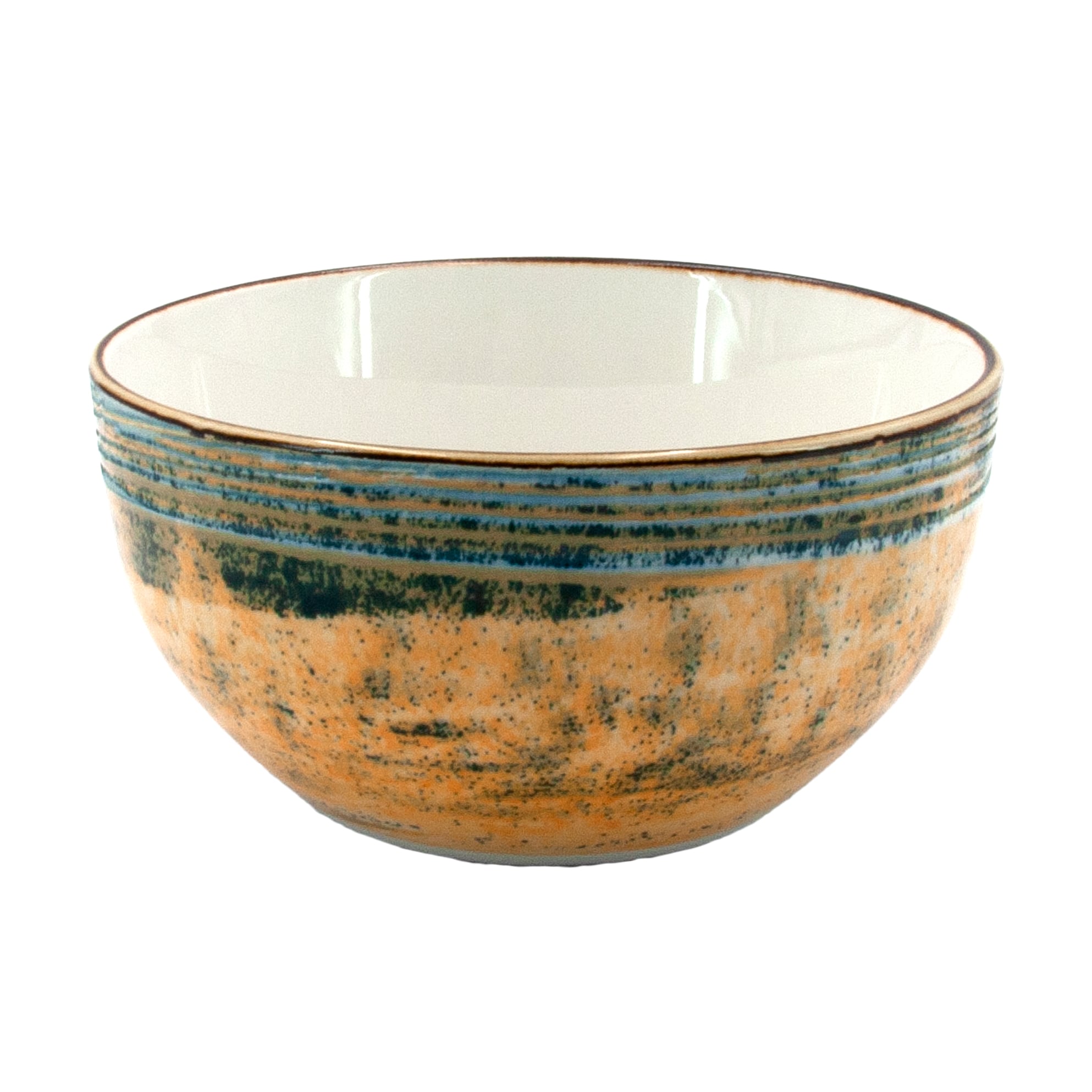 Салатник Milika Sand Yellow порцеляновий, 14 см (M0550-TRSC251815-55P)