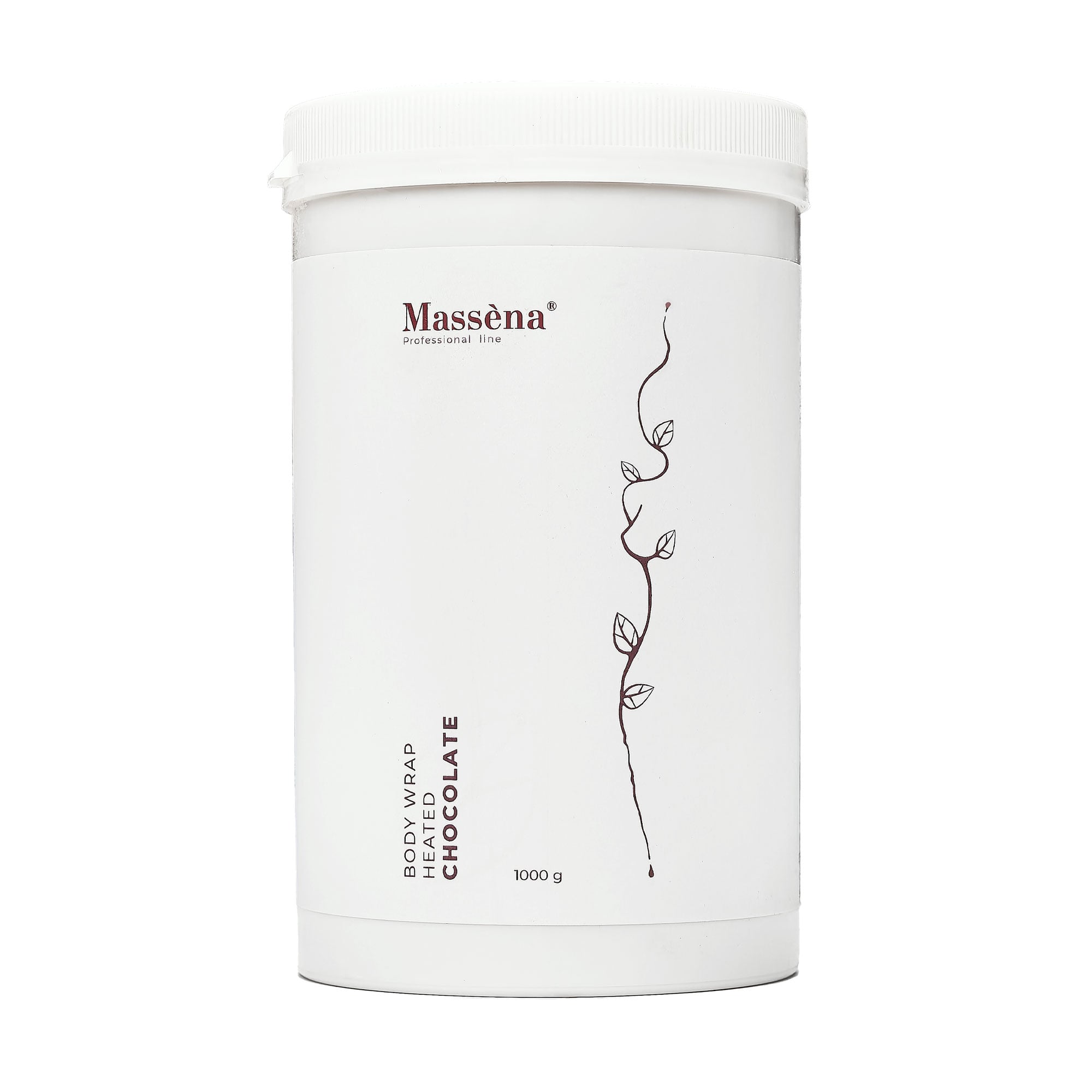 Саморозігрівальне обгортання для тіла Massena Body Wrap Heated Chocolate, 1 кг