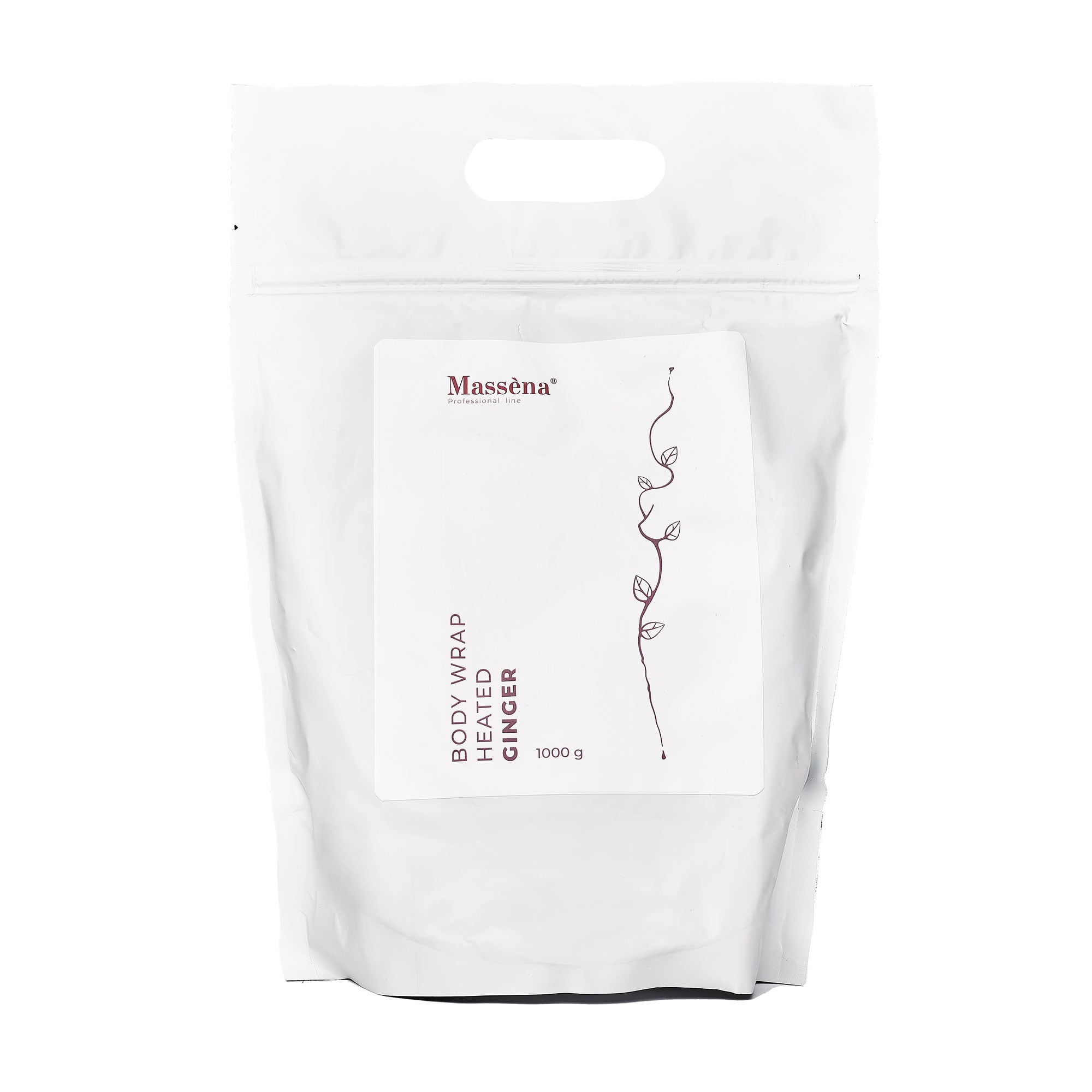 Саморозігрівальне обгортання для тіла Massena Body Wrap Heated Ginger, 1 кг