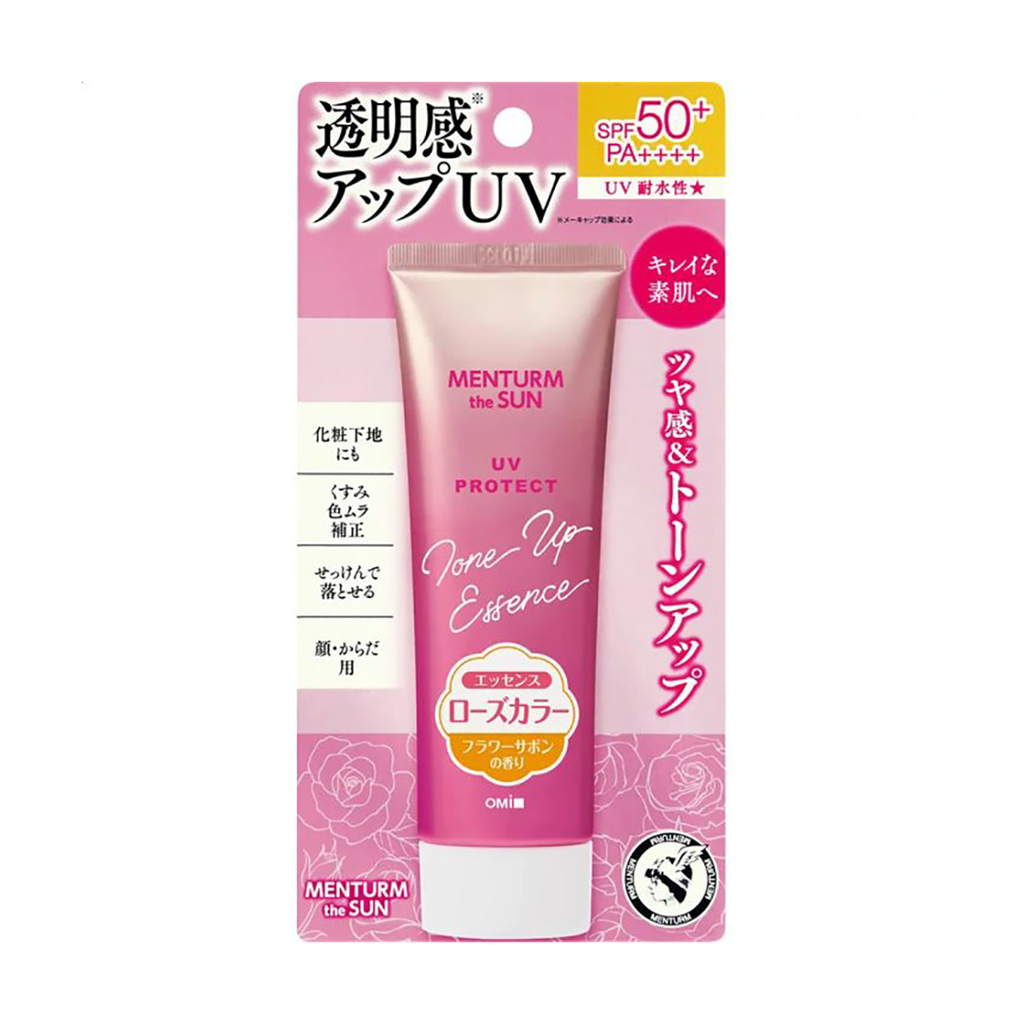 Санскрин-есенція для обличчя Omi Brotherhood Tone Up Essence SPF 50+ PA++++ Rose, 80 г