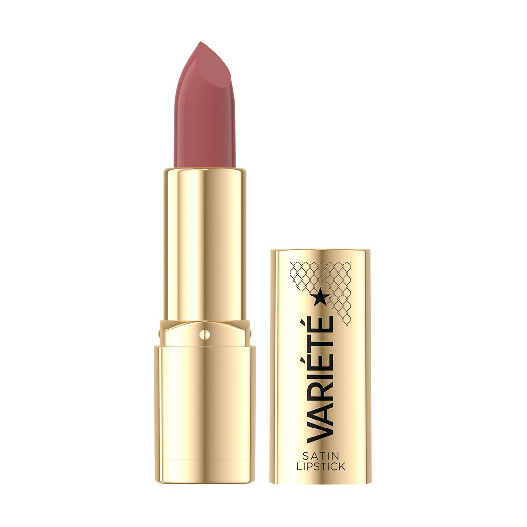 Сатинова помада для губ Eveline Cosmetics Variete Satin Lipstick 04 First Kiss, 4.5 мл