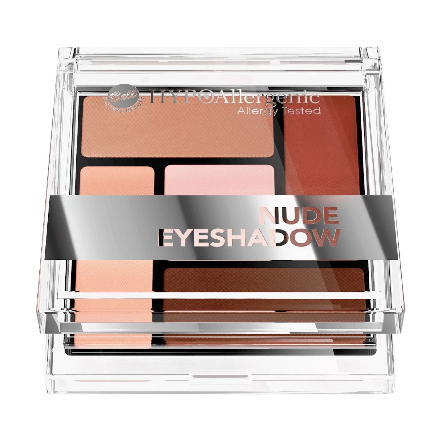Сатиново-кремові тіні для повік Bell HypoAllergenic Nude Eyeshadow 06, 5 г