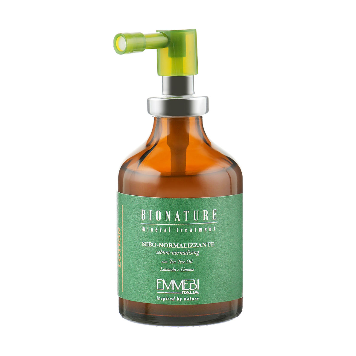 Себонормалізувальний лосьйон для волосся Emmebi Italia BioNature Mineral Treatment Sebum-Normalising Lotion, 50 мл