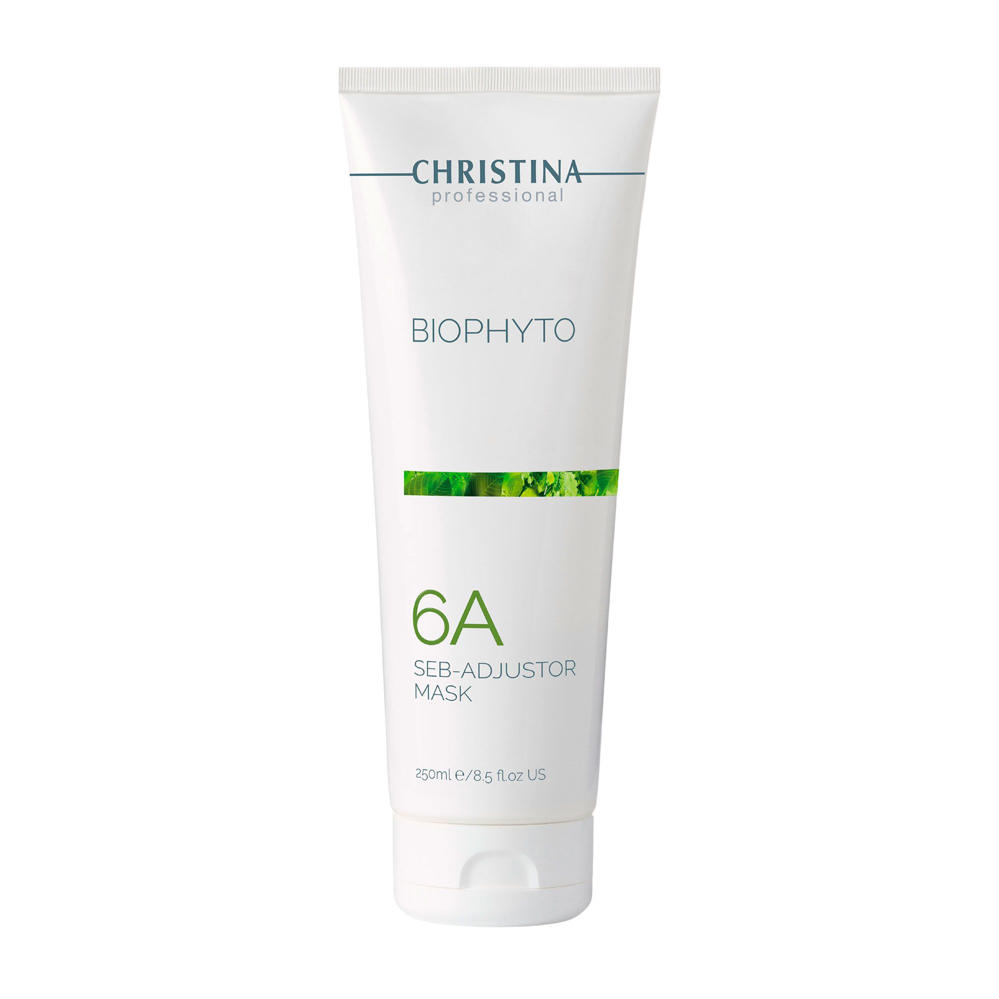 Себорегулювальна маска для обличчя Christina Bio Phyto 6А Seb-Adjustor Mask, 250 мл