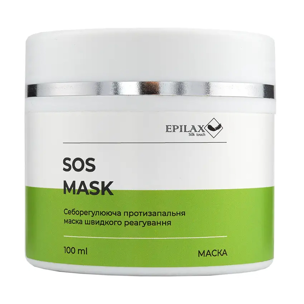 Себорегулювальна маска для тіла Epilax Silk Touch Sos Mask, 100 мл