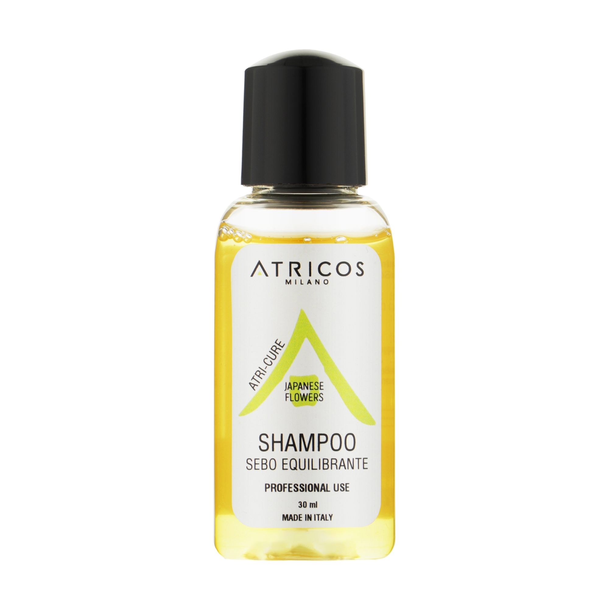 Себорегулювальний шампунь для волосся Atricos Milano Atri-Cure Sebo Balanscing Shampoo, 30 мл