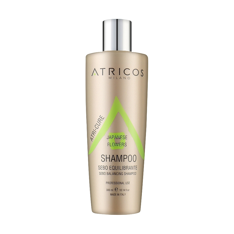 Себорегулювальний шампунь для волосся Atricos Milano Atri-Cure Sebo Balanscing Shampoo, 300 мл