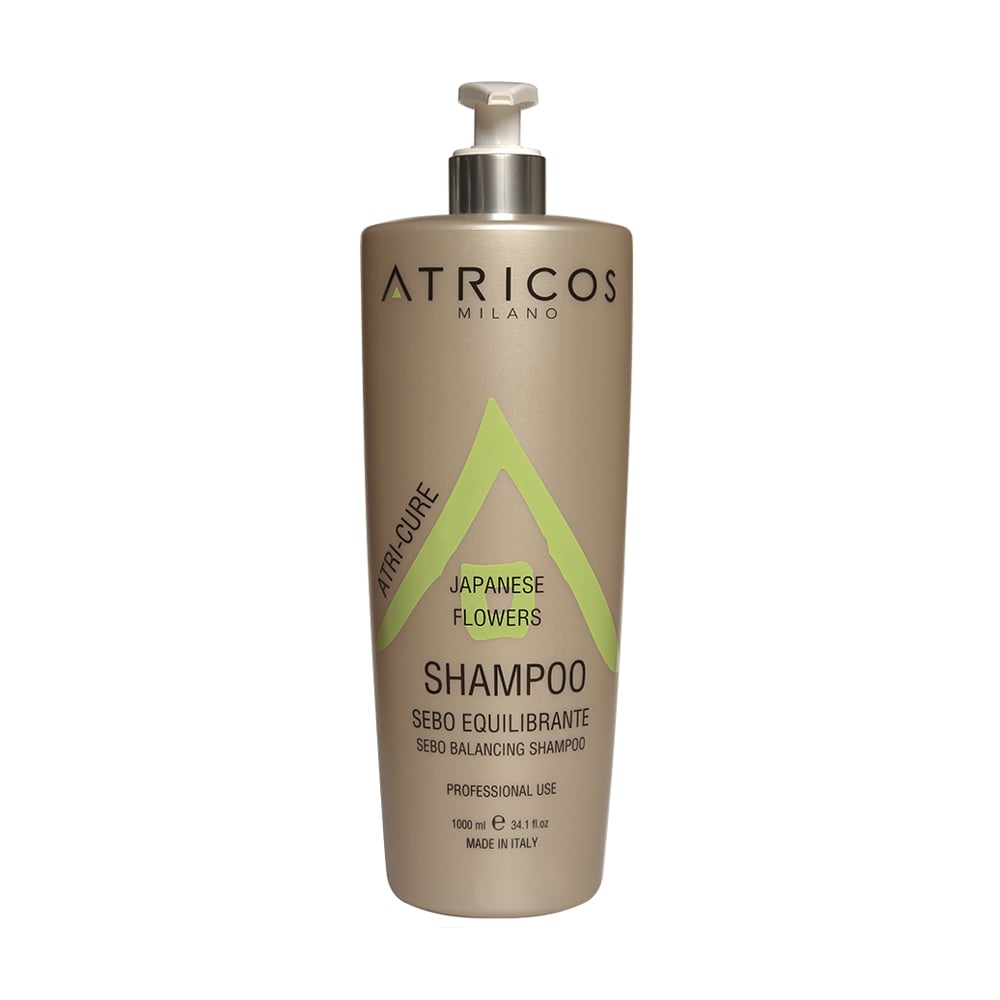 Себорегулювальний шампунь для волосся Atricos Milano Atri-Cure Sebo Balanscing Shampoo, 1 л