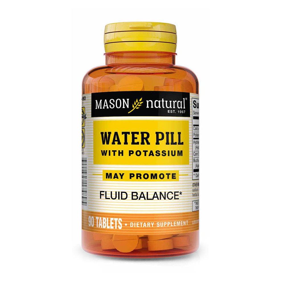 Сечогінні пігулки з калієм Mason Natural Water Pill With Potassium, 90 таблеток