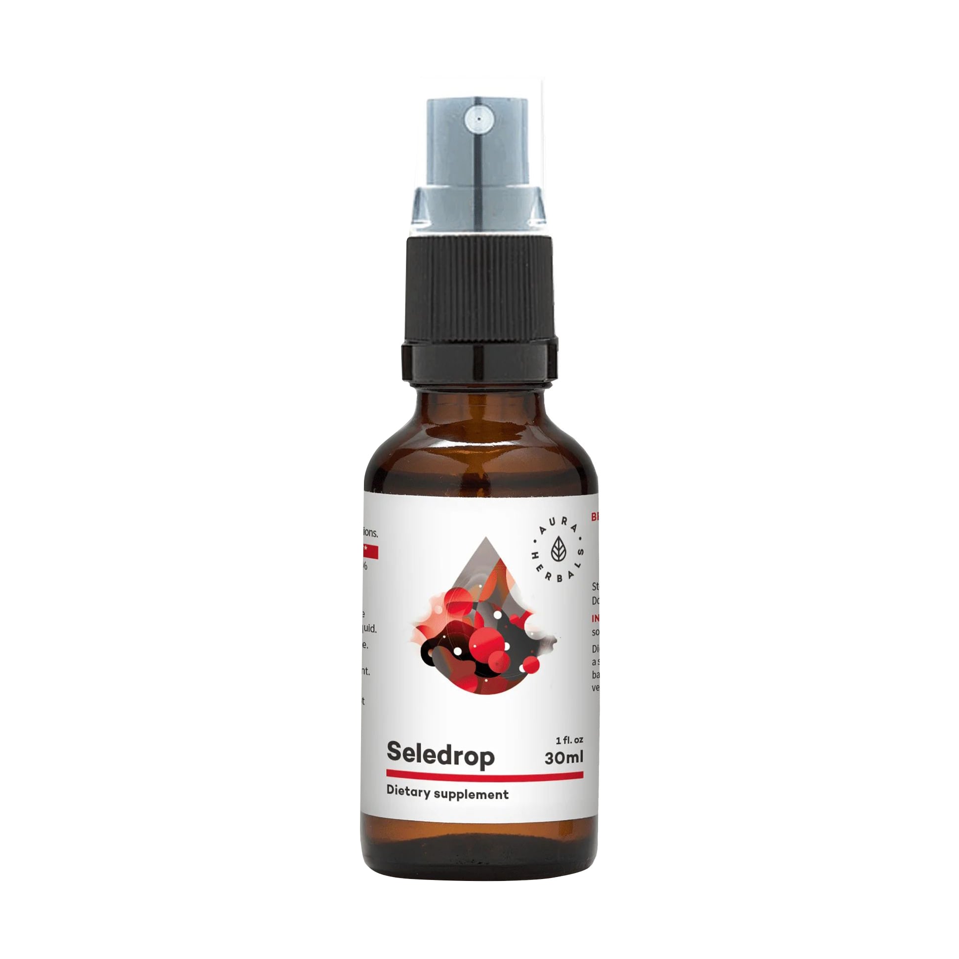 Селен Aura Herbals Seledrop в рідині, 30 мл