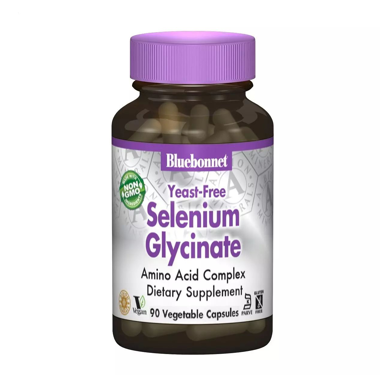 Селен гліцинат Bluebonnet Nutrition Albion Selenium Glycinate, 90 гелевих капсул