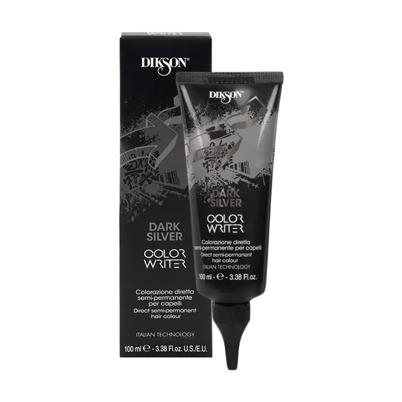 Семіперманентний барвник для волосся Dikson Color Writer Dark Silver, 100 мл