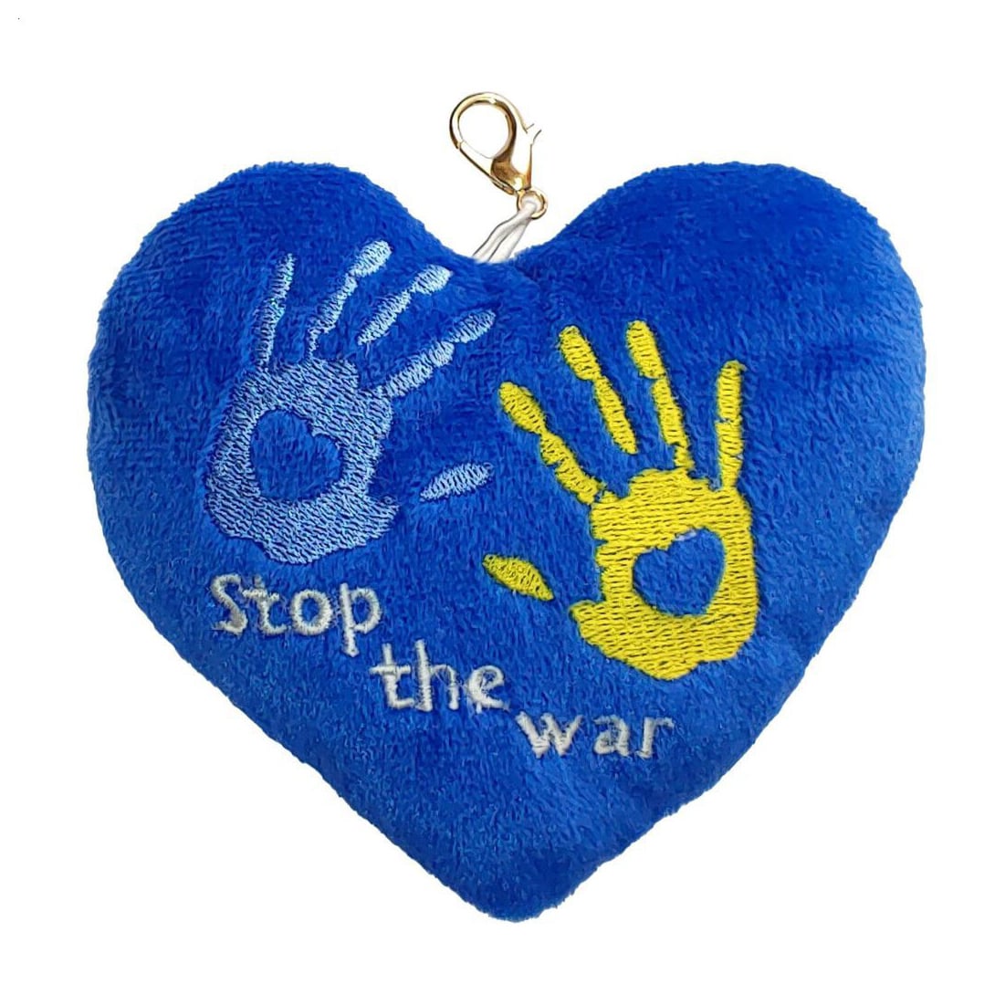 Серце-брелок Tigres Stop the War, від 1 року (ПД-0431)