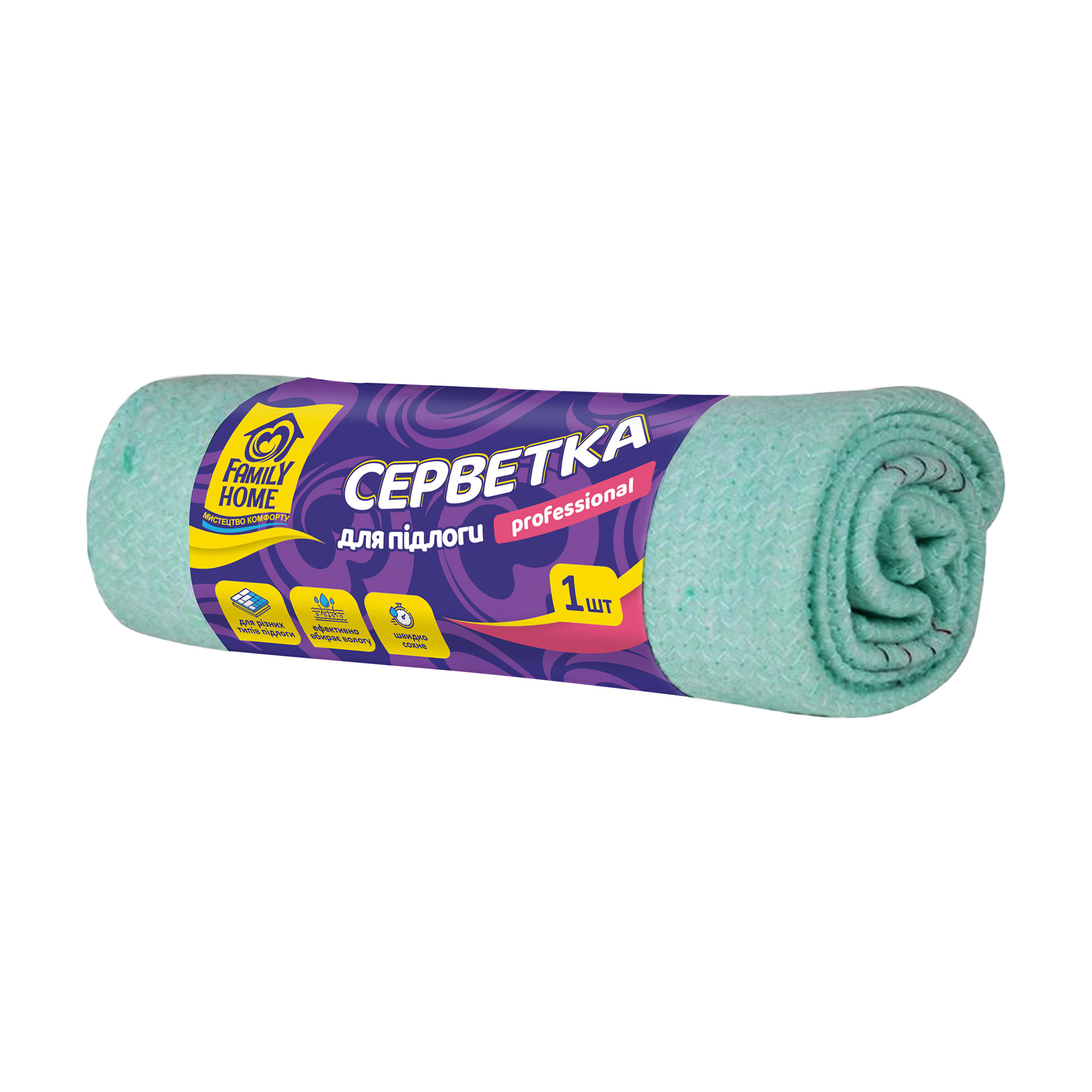 Серветка для підлоги Family Home Professional, 1 шт