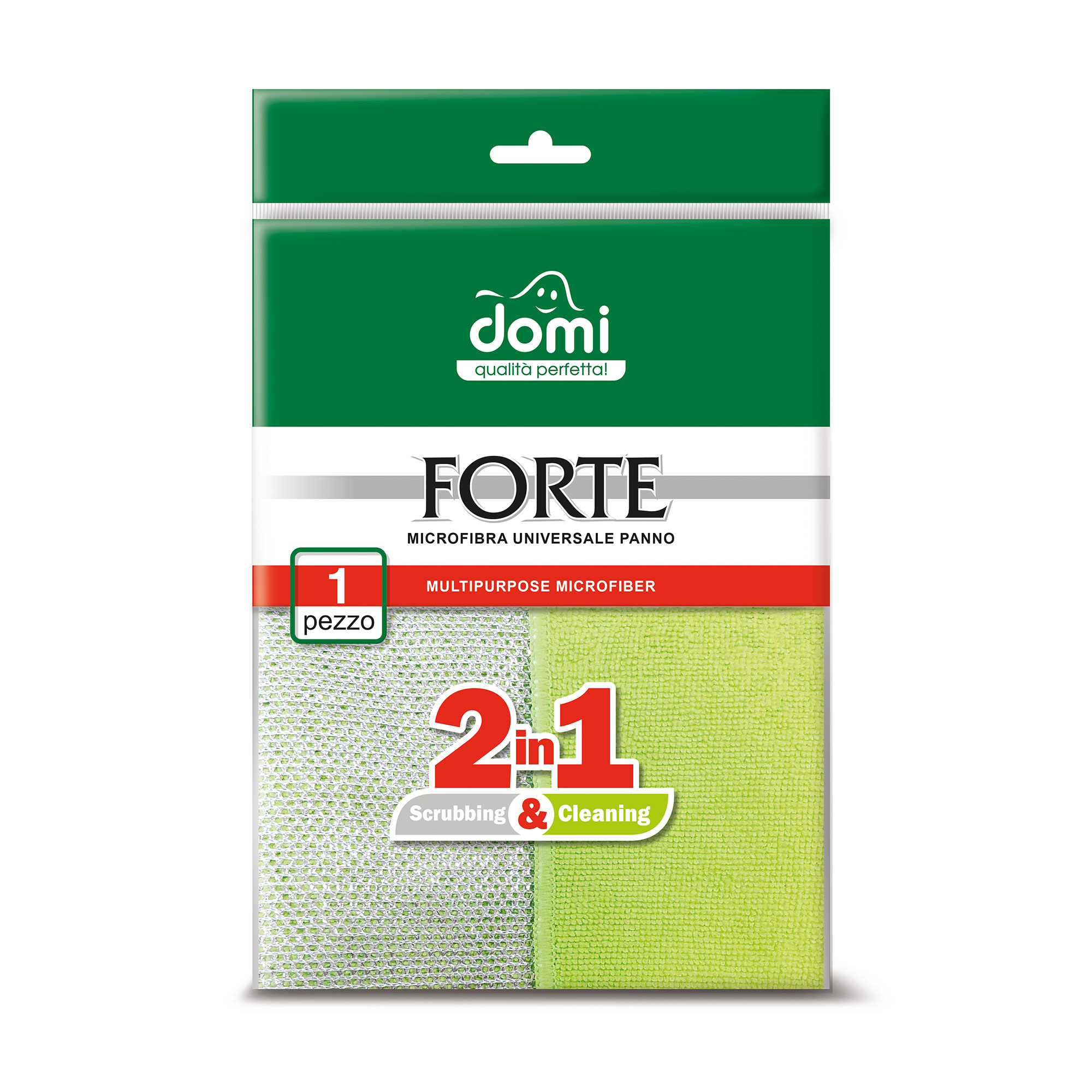 Серветка Domi Forte універсальна, з мікрофібри, 1 шт