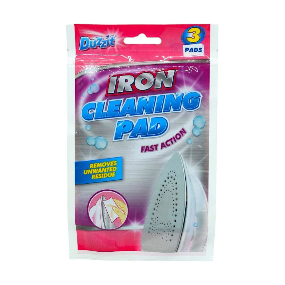 Серветки для чищення праски Duzzit Iron Cleaning Pad, 3 шт