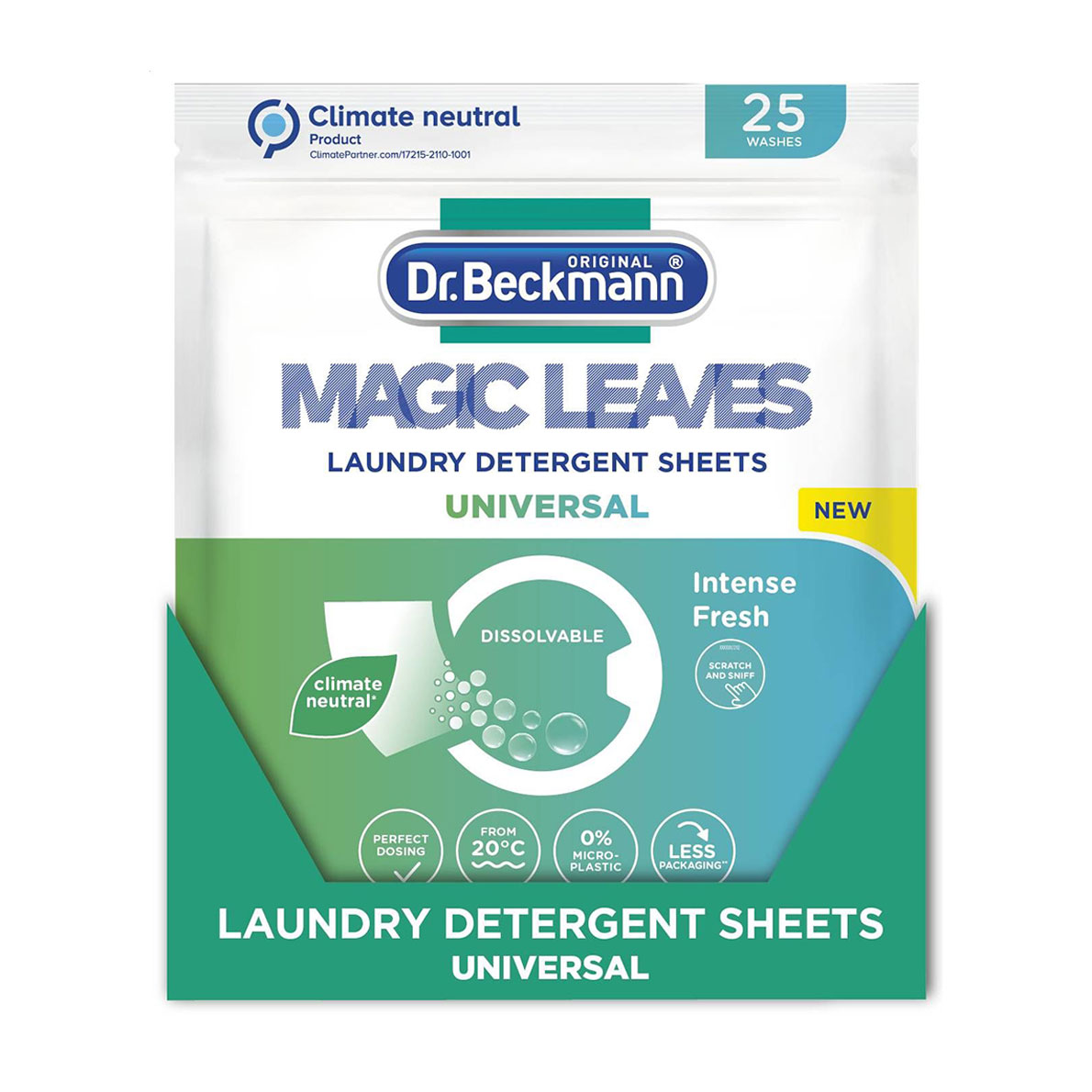 Серветки для прання Dr. Beckmann Magic Leaves універсальні, 25 шт