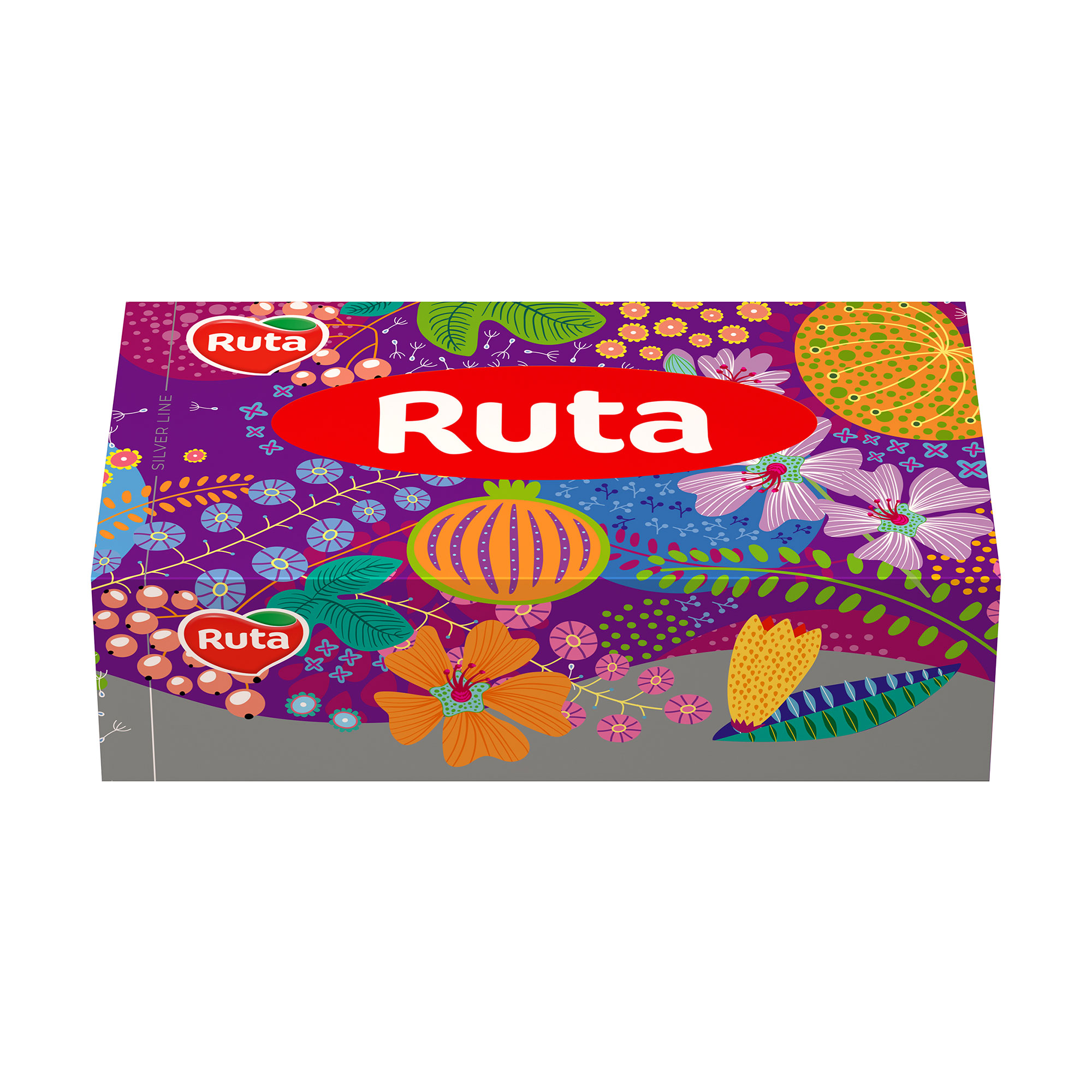 Серветки косметичні Ruta 2-шарові, білі, 150 шт